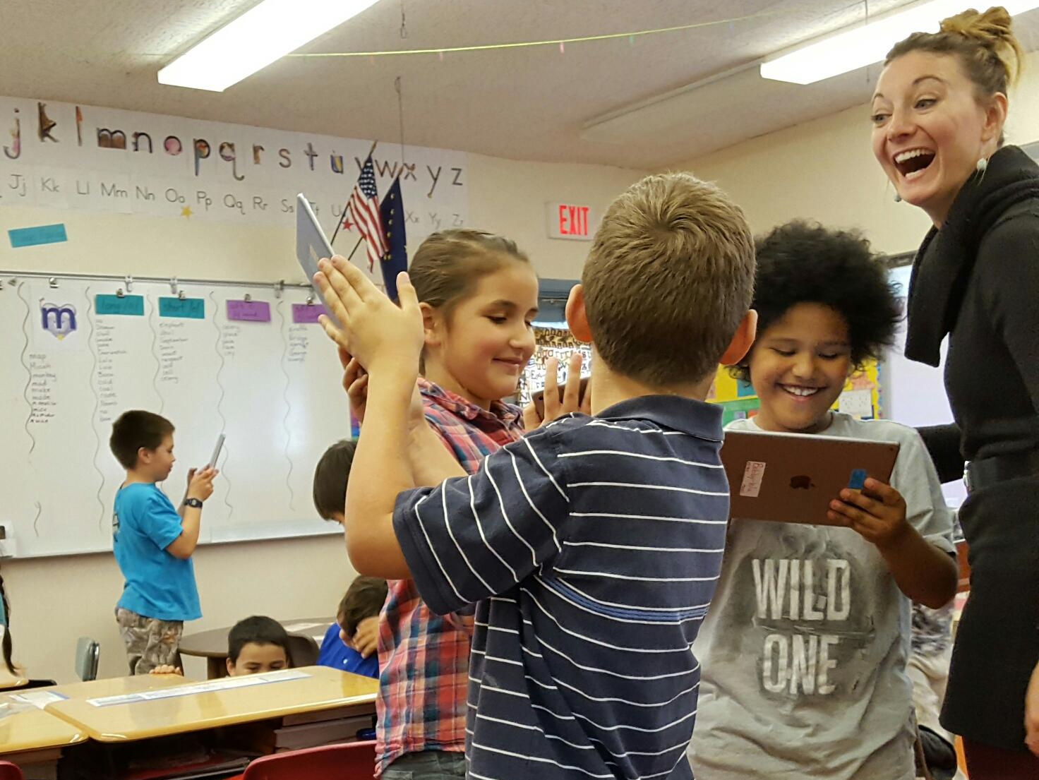 New iPads allow Port Graham students to explore and engage with culture