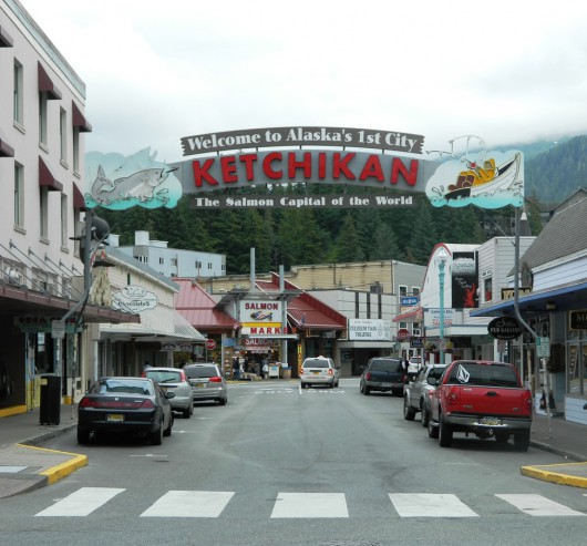 Ketchikan’s Welcome Arch support pole will need repairs