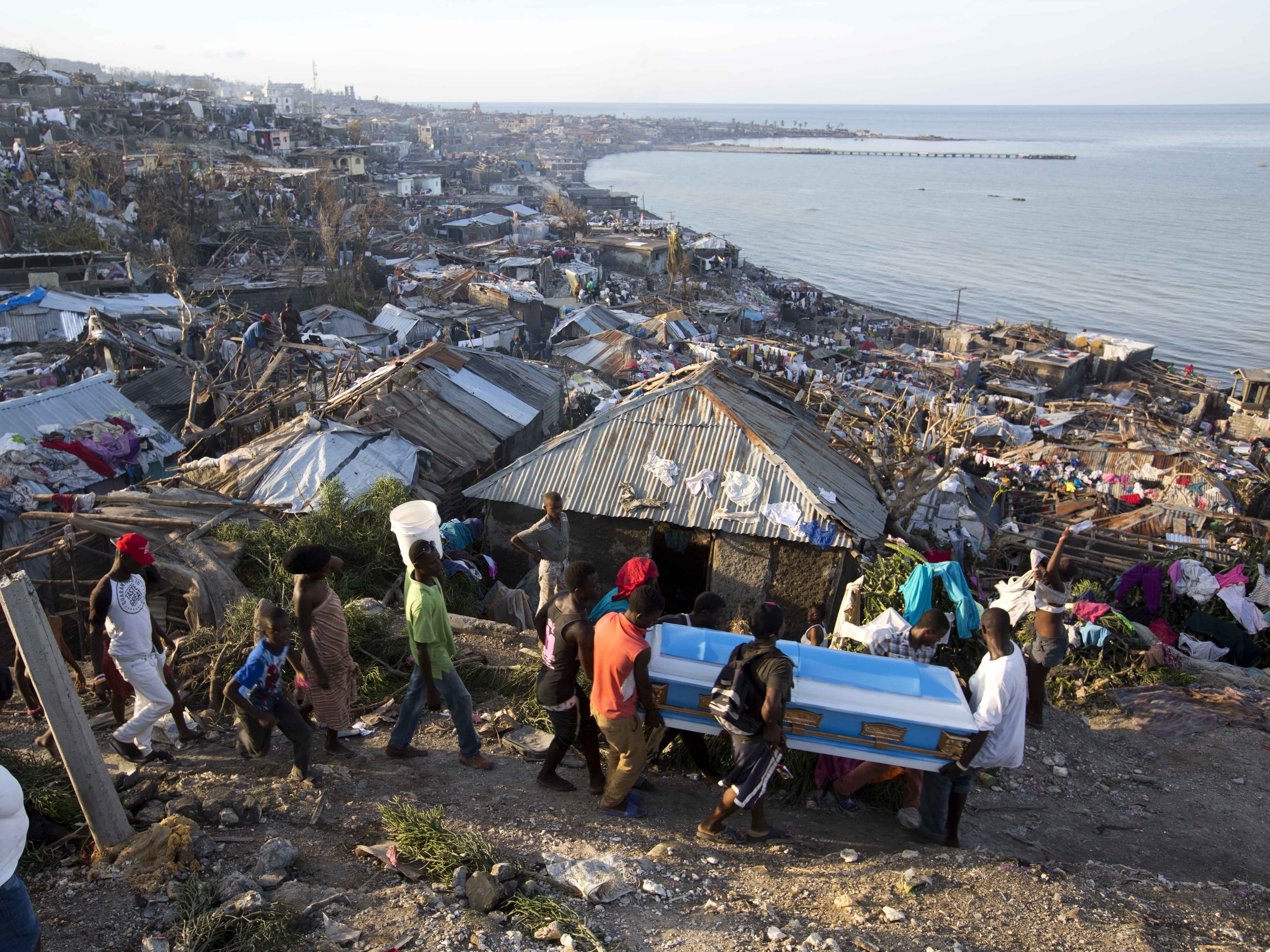U.S. Rushes Aid To Haiti, Where Hurricane Matthew Killed Hundreds