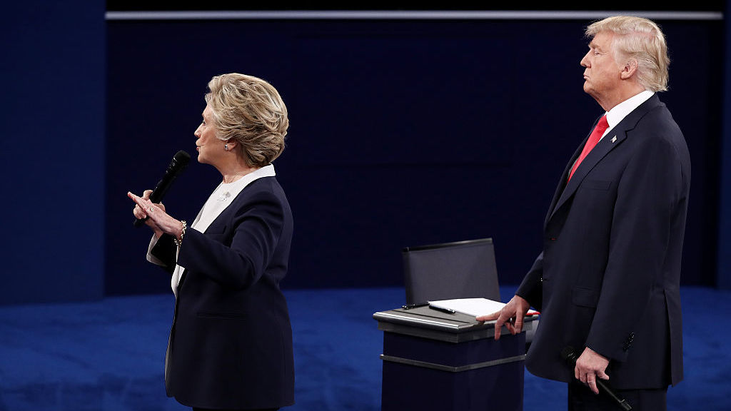 Fireworks In St. Louis: Trump, Clinton Trade Barbs In Heated Debate