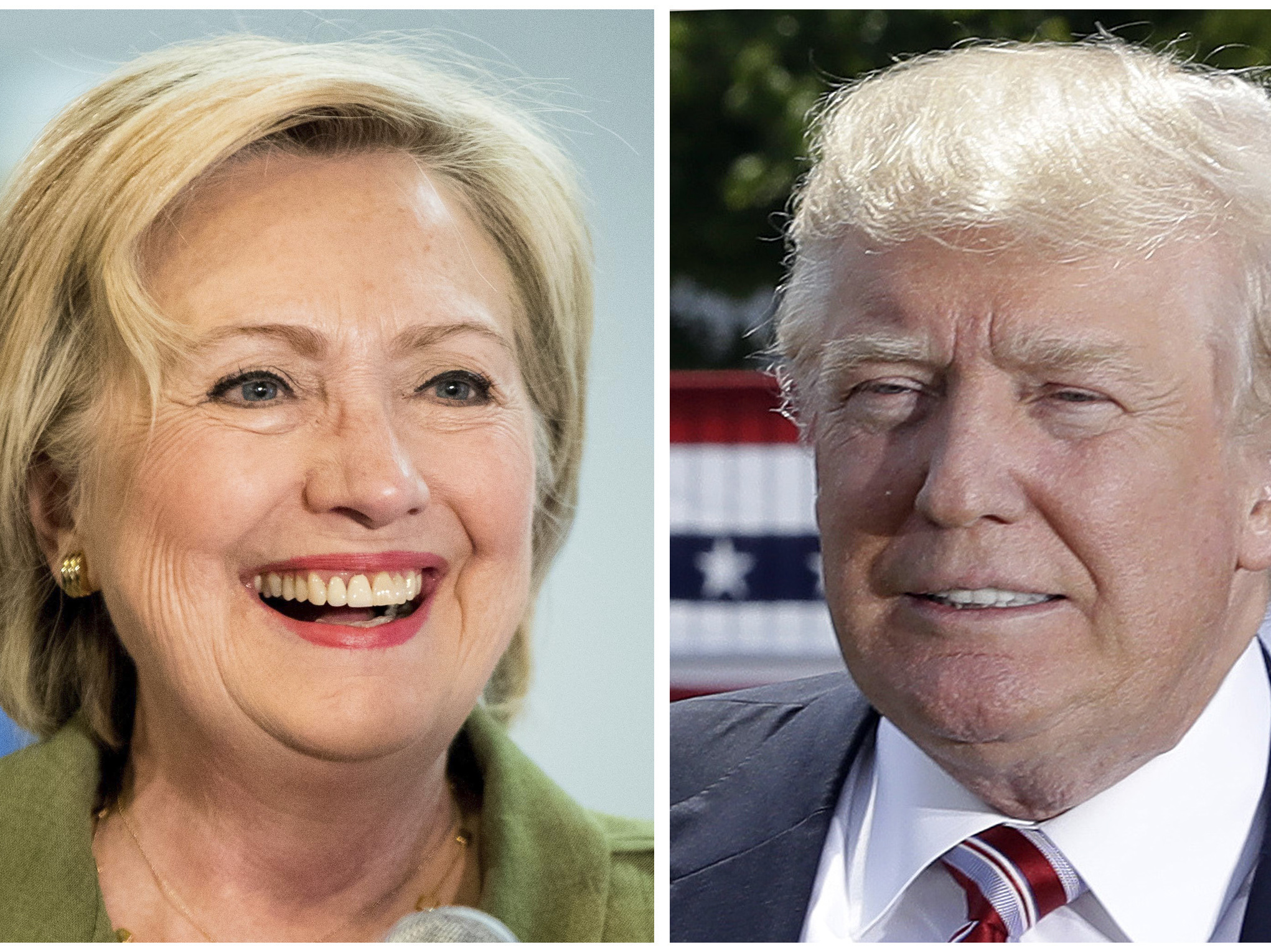 It’s all over but the voting, as Trump and Clinton cast their ballots