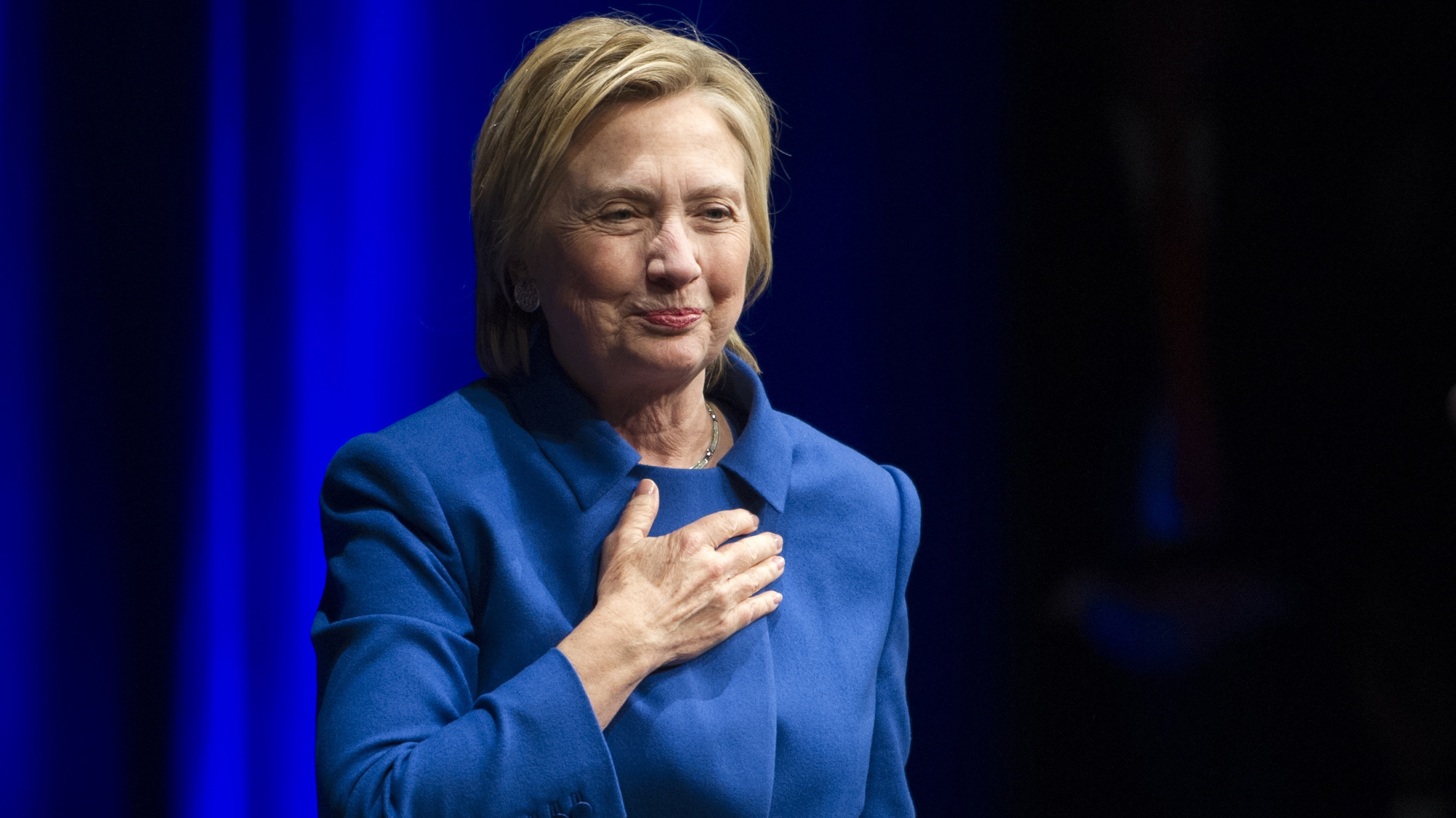Hillary Clinton speaks of disappointment, persistence in first post-election address