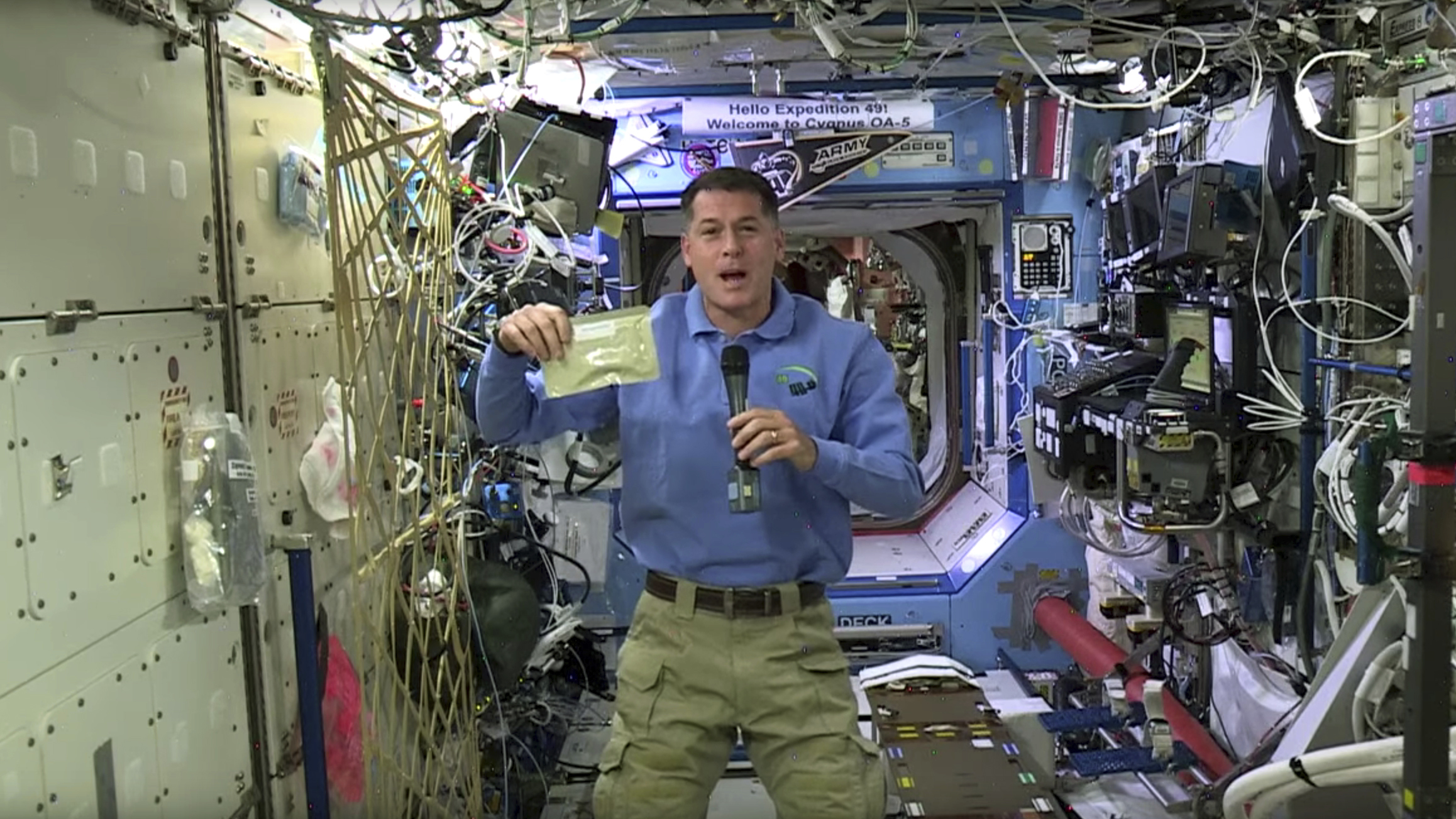 Here’s How The International Space Station Is Celebrating Thanksgiving