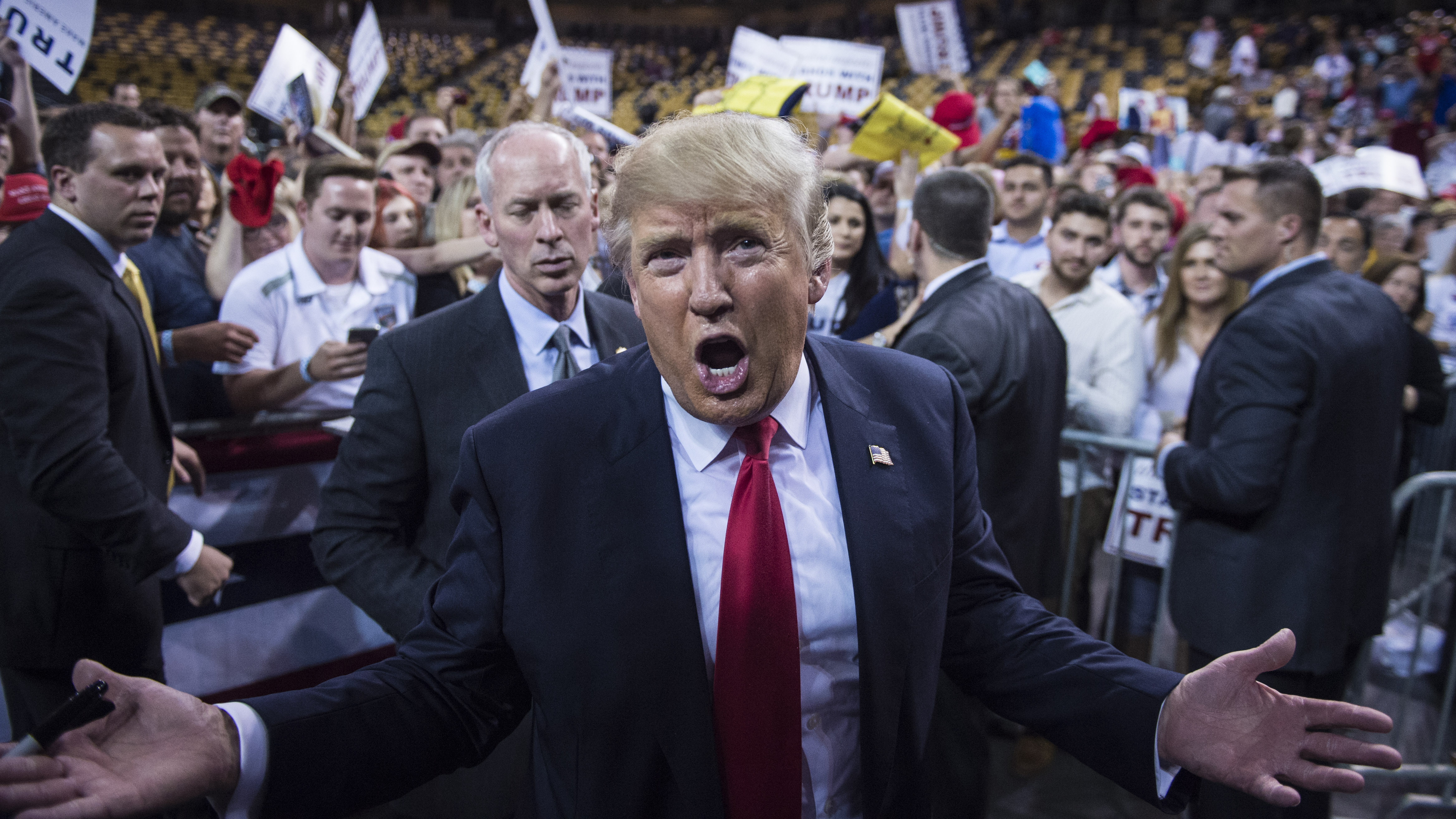 Polls suggest Americans warming to Donald Trump, but with reservations
