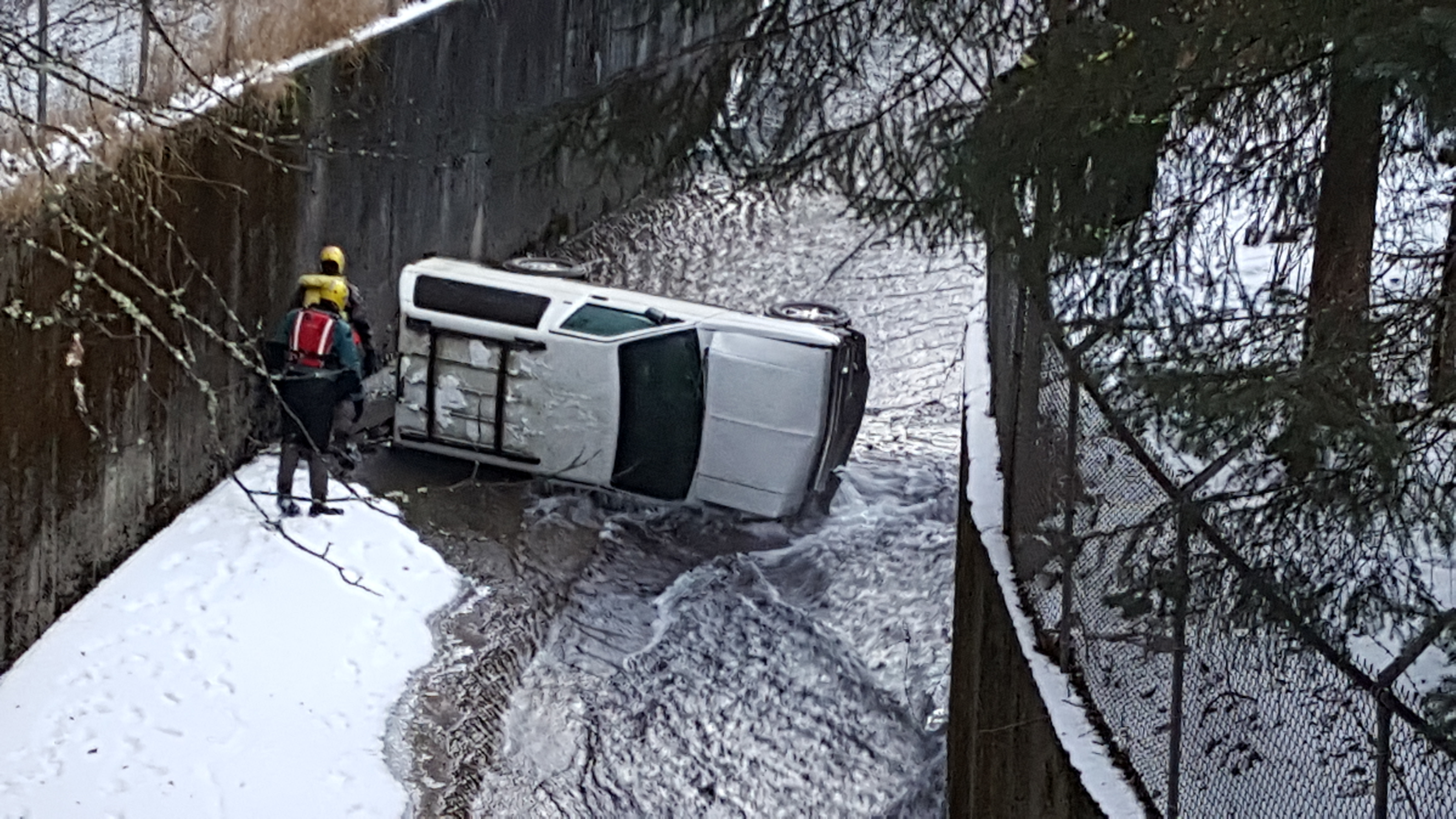 Why’s this SUV in Gold Creek?