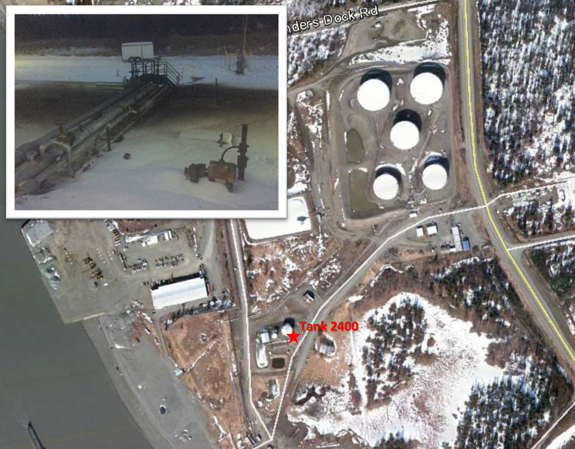 State monitoring spill at Tesoro pipeline facility near Cook Inlet