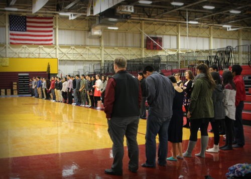 Athletes to Adults: MEHS wrestlers learn about healthy relationships