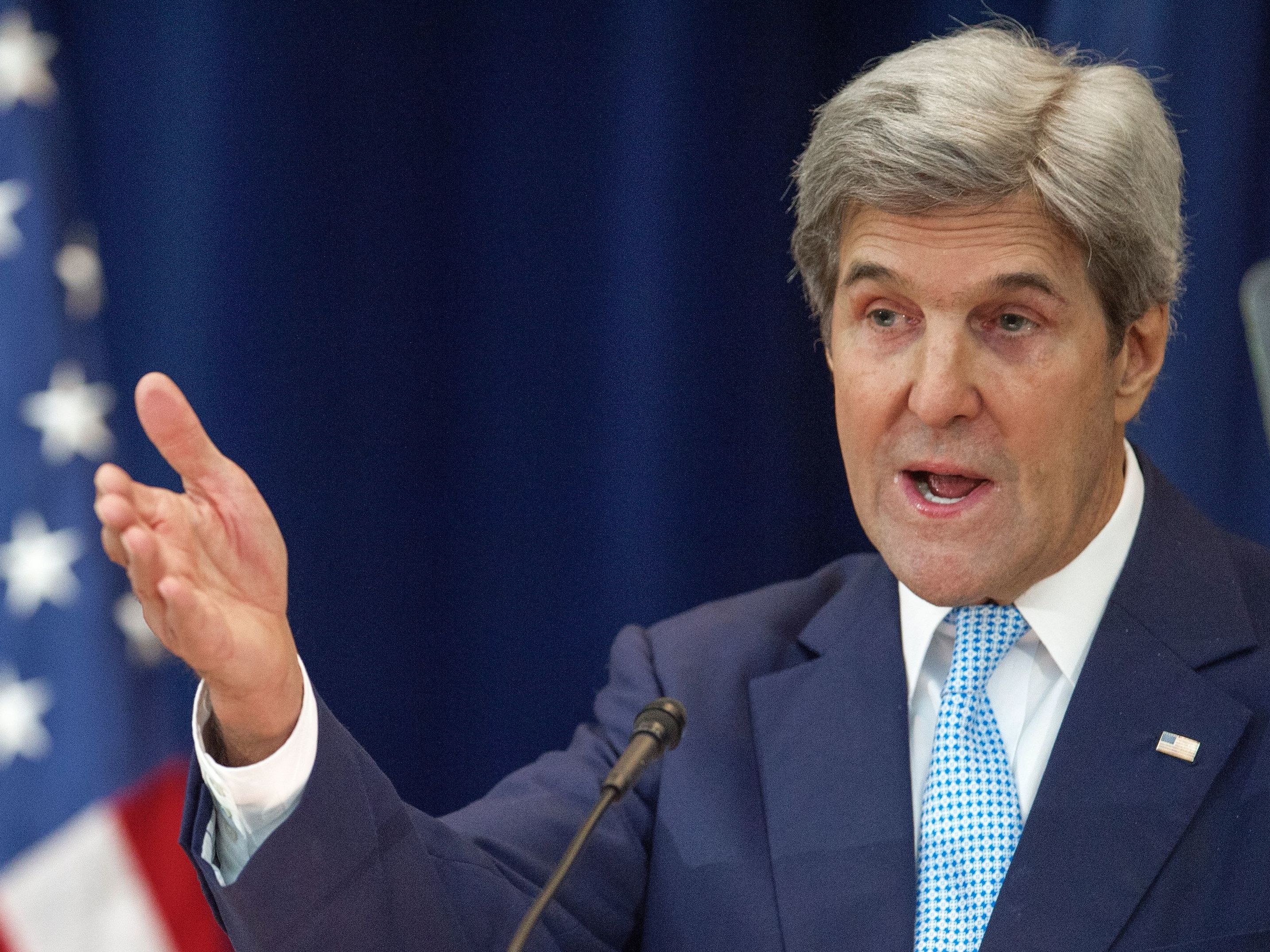 John Kerry defends two-state solution, rebukes Israel settlements
