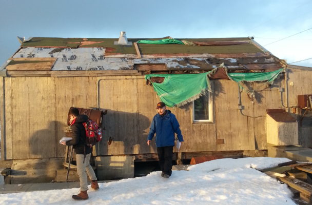 Following winter stroms, Walker declares disaster in Savoonga, Gambell