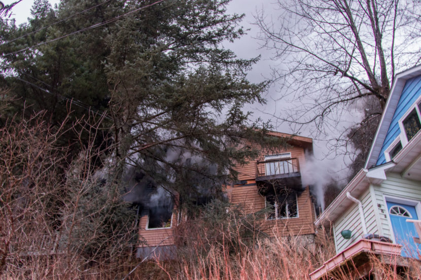 Two fires, same downtown Juneau house