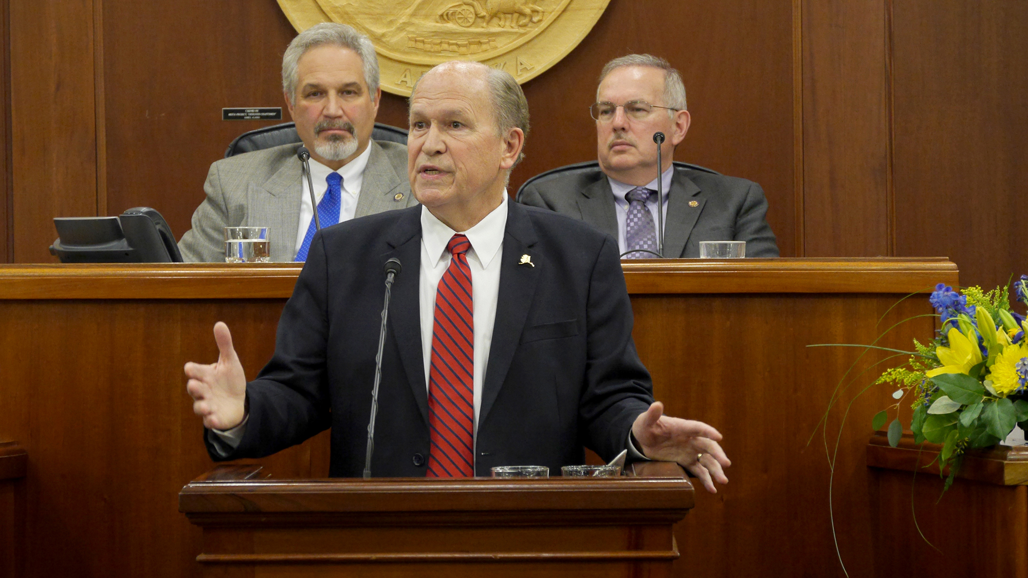 Gov. Walker hits on same budget themes with new Legislature