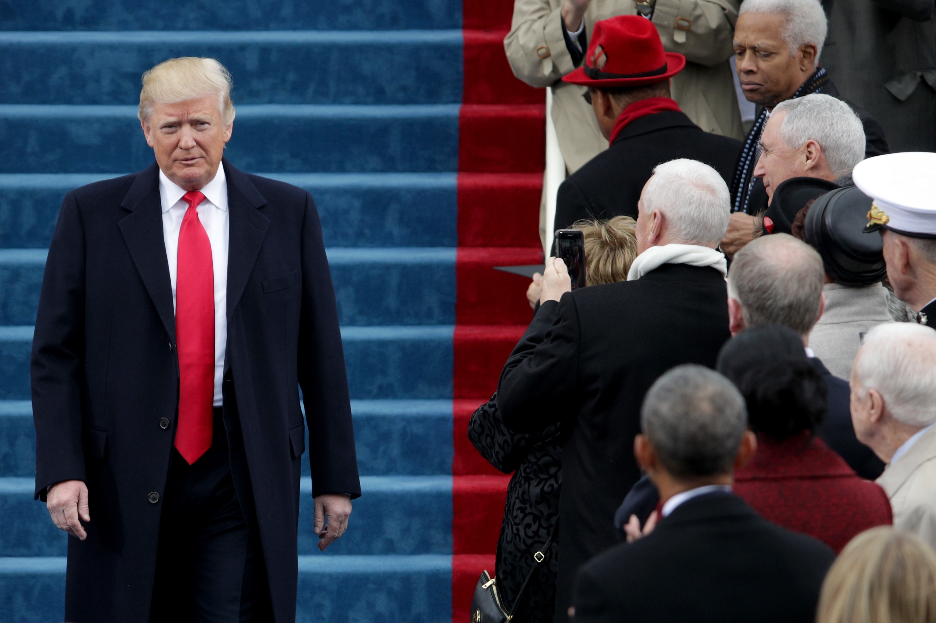Donald Trump sworn in as 45th president of the United States