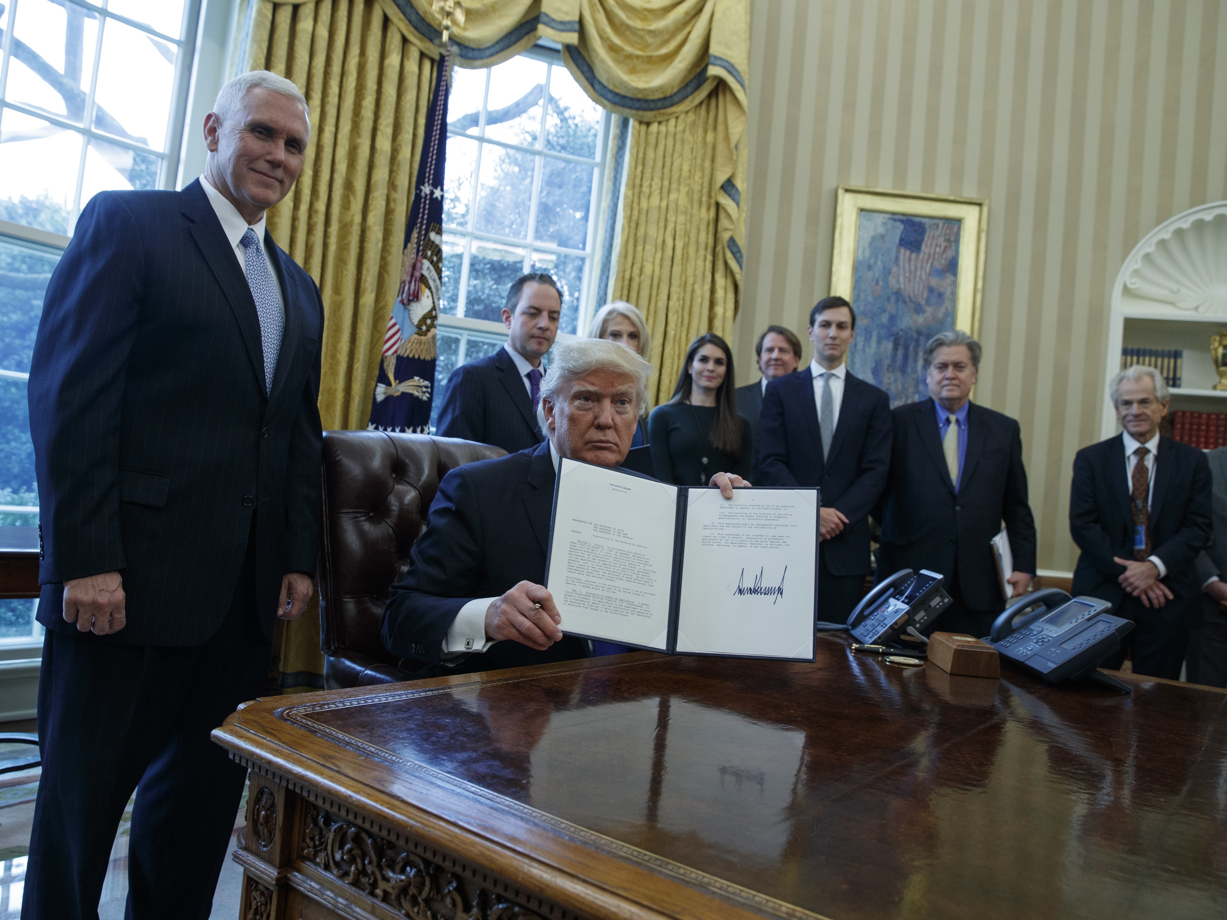 Trump’s move on Keystone XL, Dakota Access outrages activists