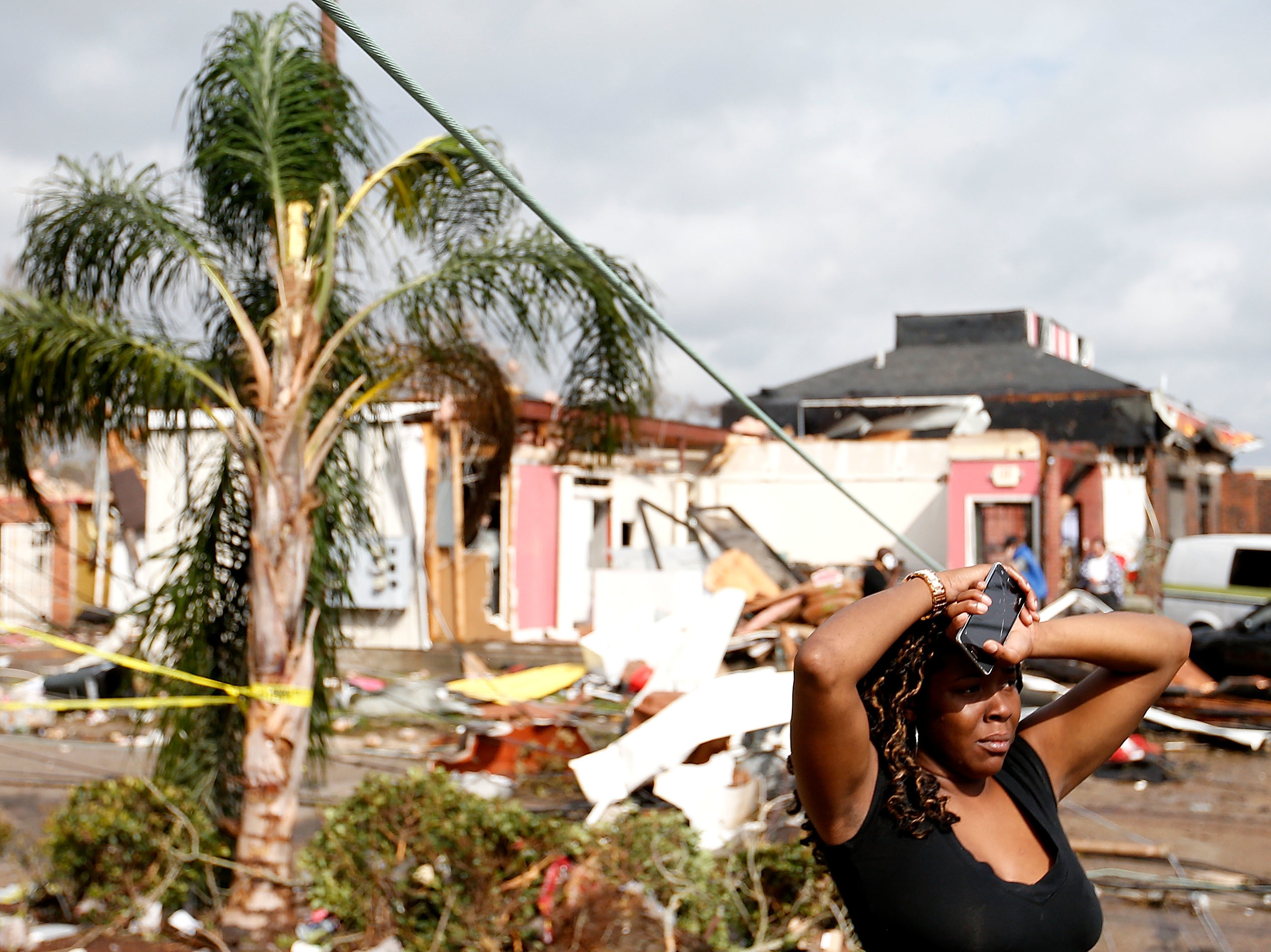 ‘It’s just a mess.’ New Orleans residents clean up after tornadoes