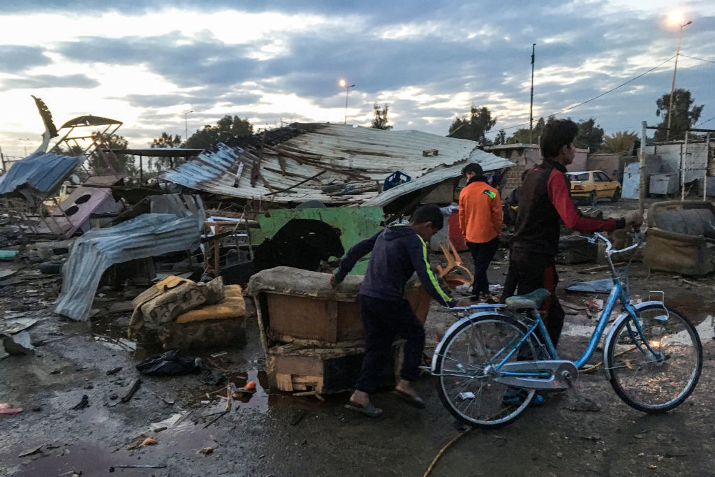 Baghdad bombing kills at least 45 people