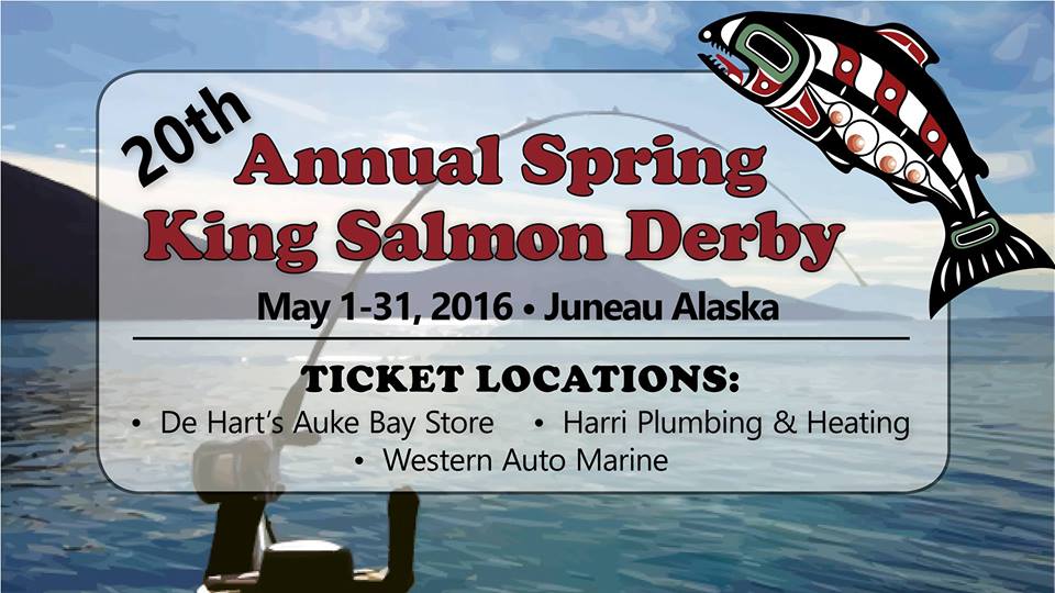 Last year's Spring King Salmon Derby in Juneau ran for all of May. This year's was cancelled due to poor salmon returns. (Image courtesy Spring King Salmon Derby)