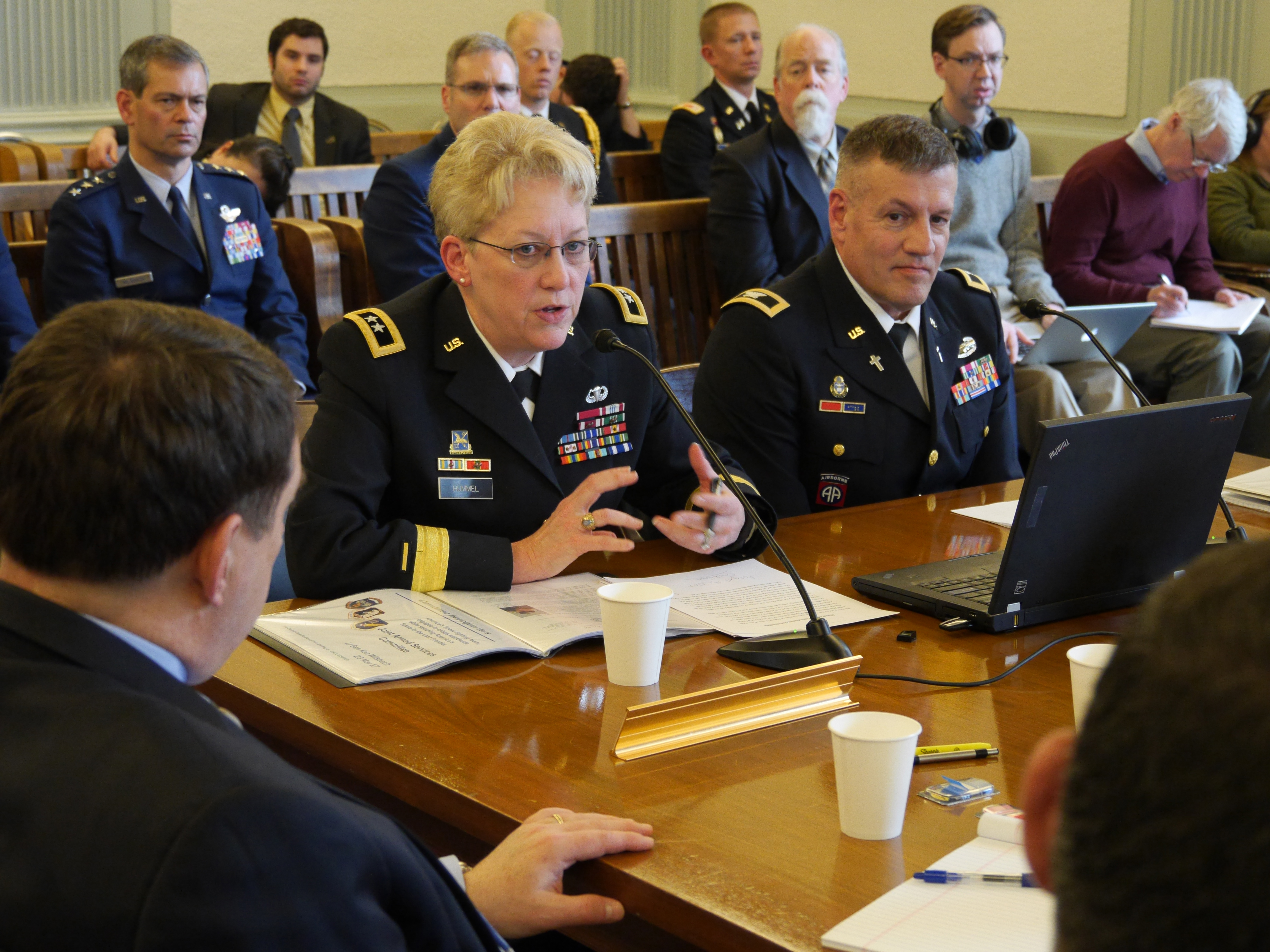 Military officials discuss REAL ID urgency, other issues