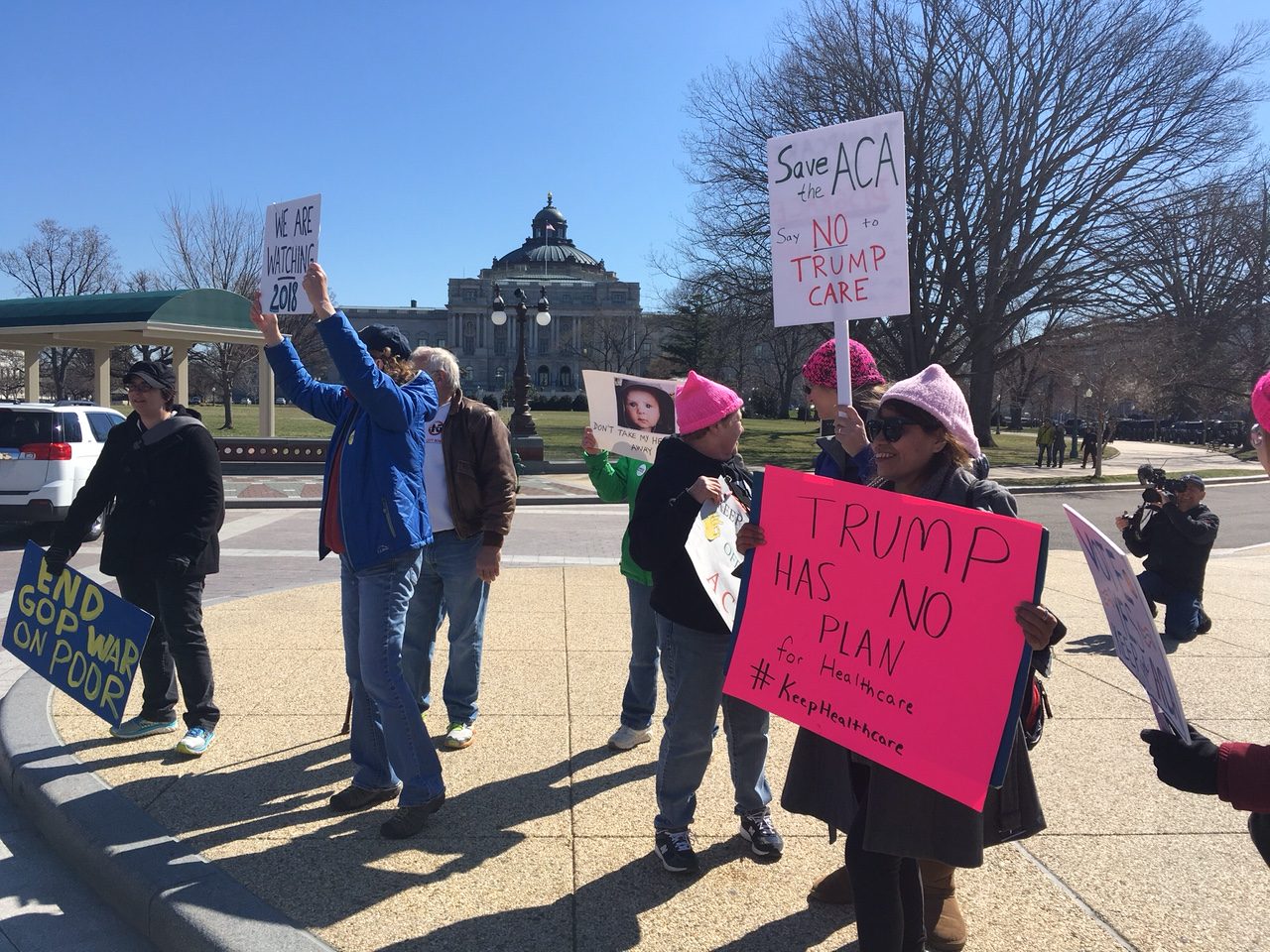 From left and right, Young finds fault with ACA replacement bill