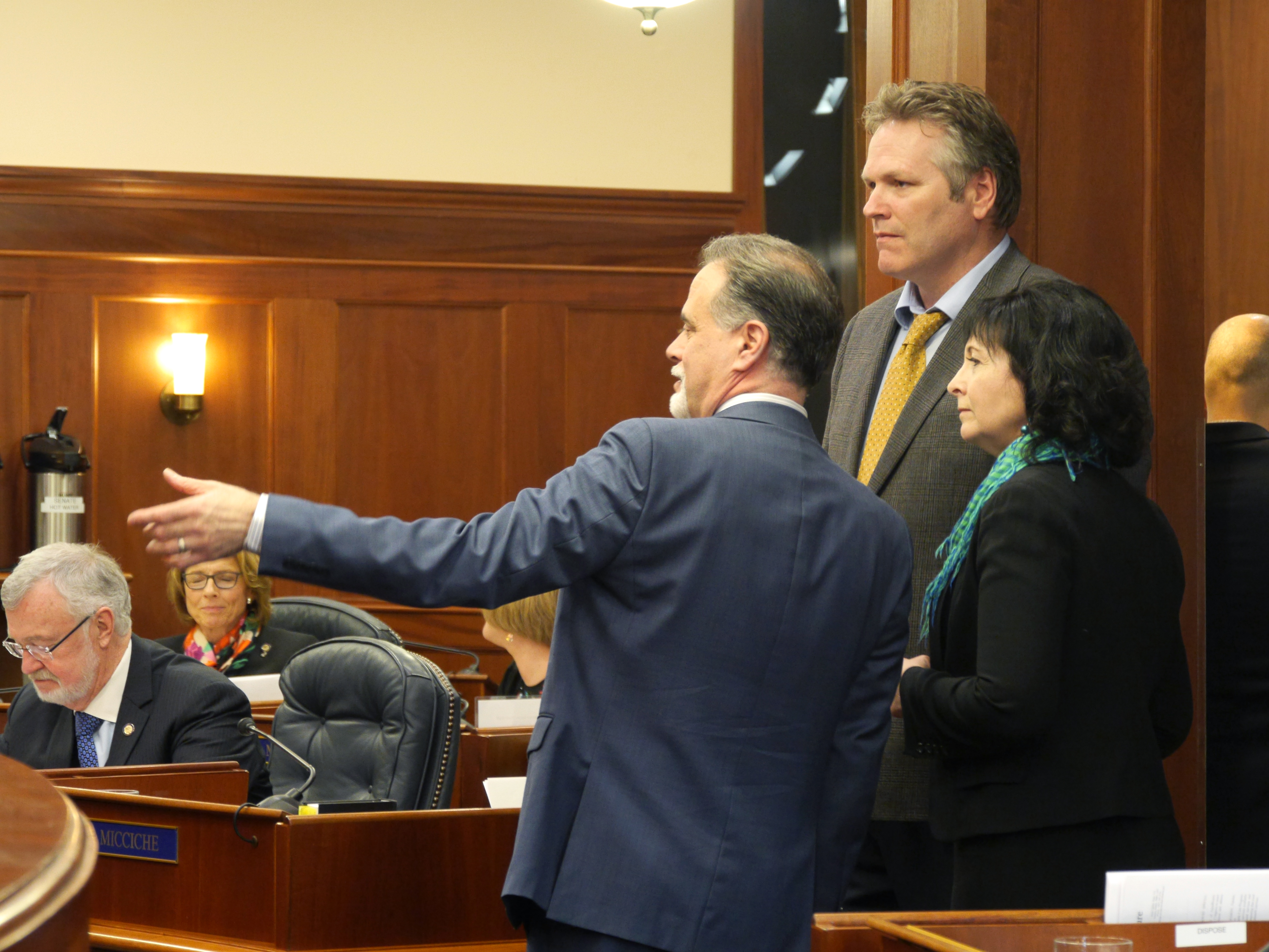 Hughes to replace Dunleavy on Senate Finance Committee