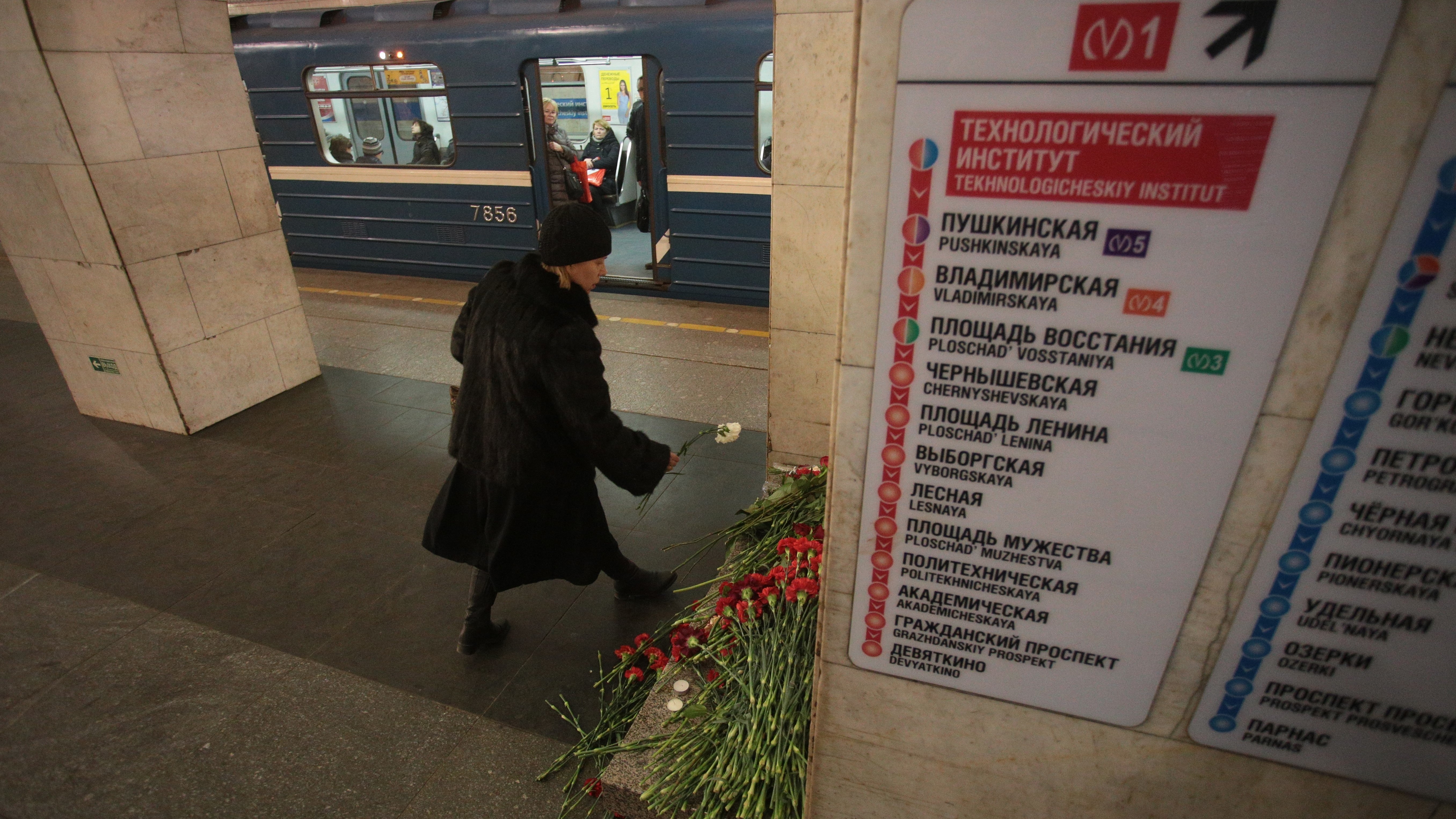 St. Petersburg bombing suspect identified; Death toll is at 14