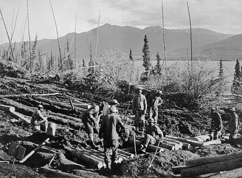 Alaska Highway 75th anniversary: A tribute to veterans who helped build 'road to civil rights' - KTOO