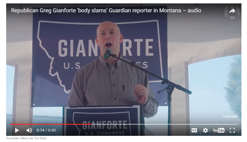 Republican Gianforte wins Montana House race despite assault charge