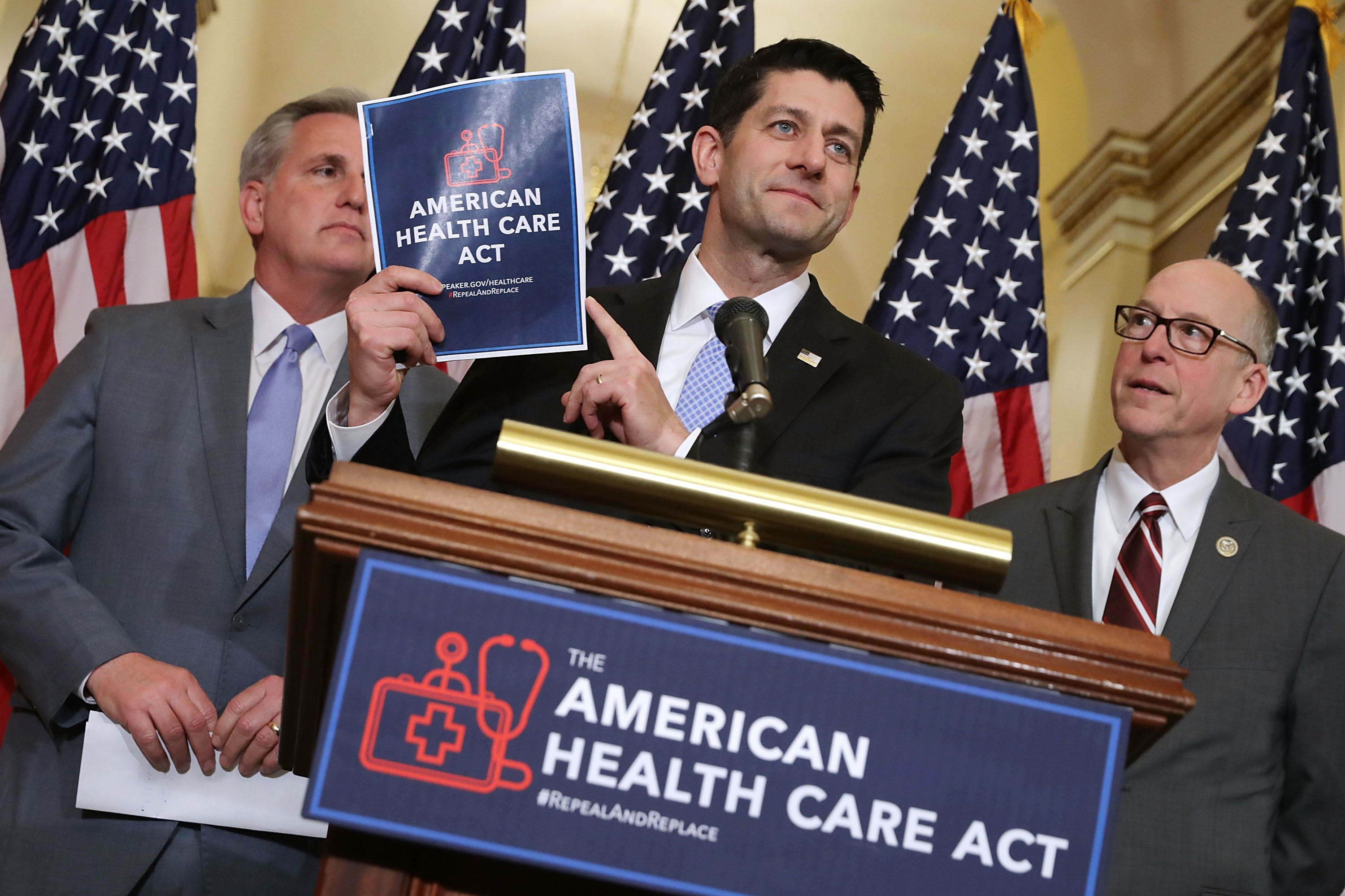 Republicans’ AHCA would leave 23M more uninsured, Congressional Budget Office says