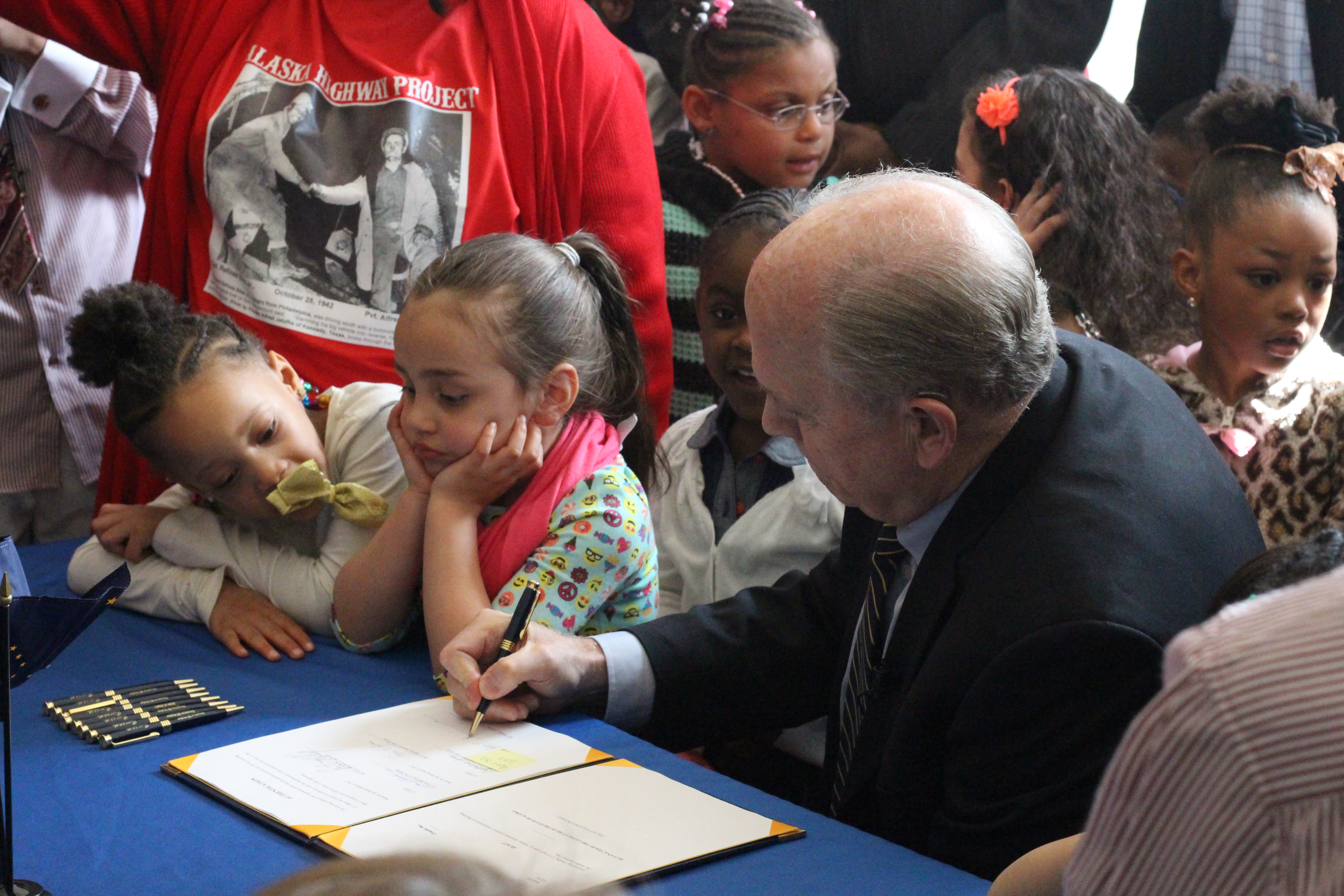 Walker signs bill recognizing black Americans who helped build Alaska Highway