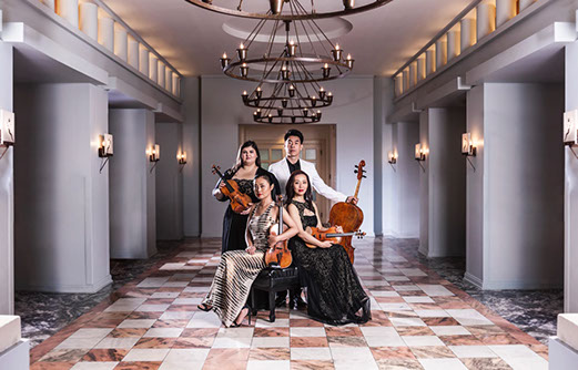 Video: Vega String Quartet plays lunchtime concert
