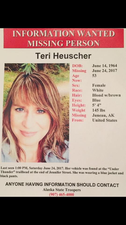 Rescue teams search for missing Juneau woman