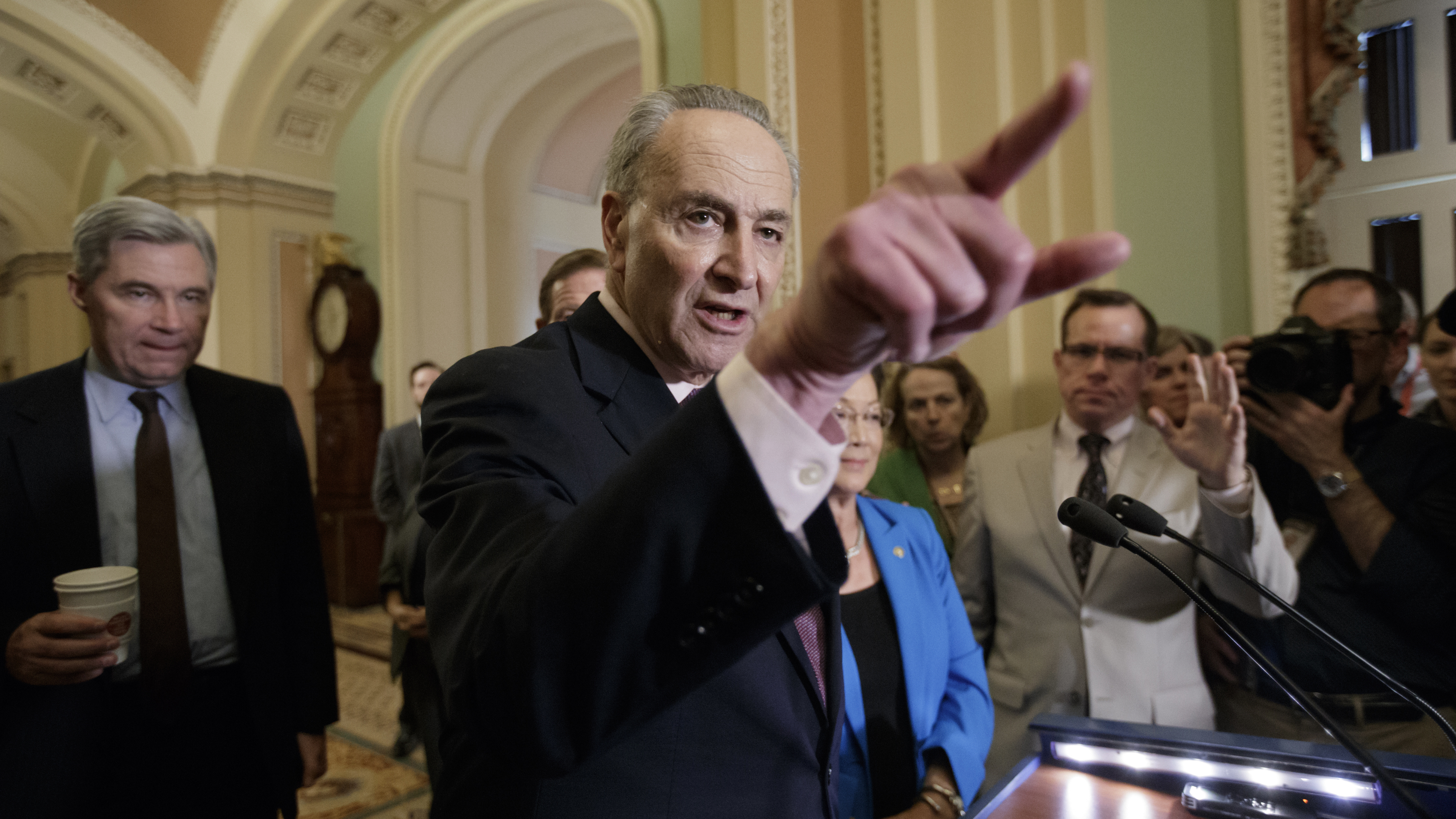 Democrats tie up the Senate to protest GOP health care push