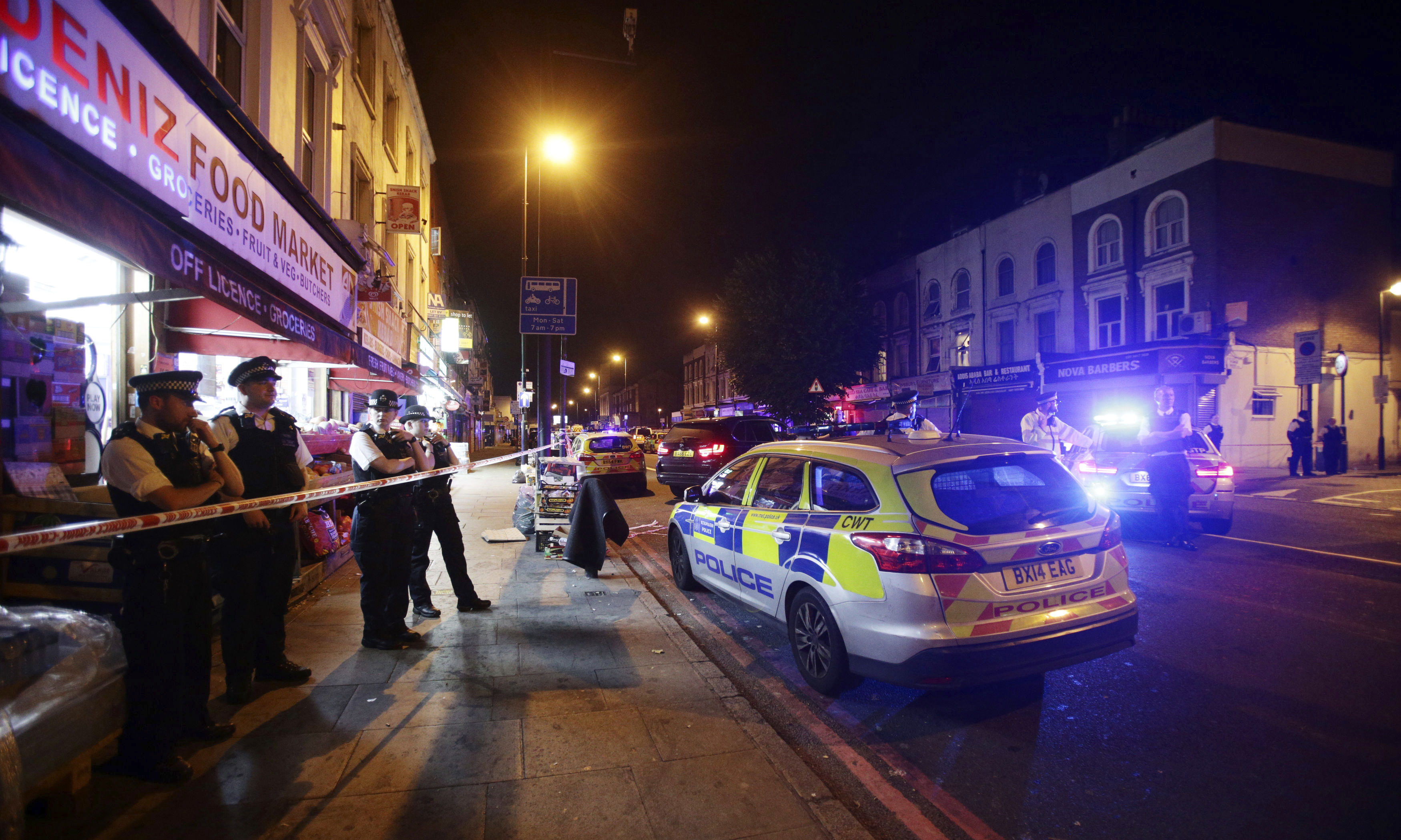 London Police: Several casualties after vehicle collides with pedestrians