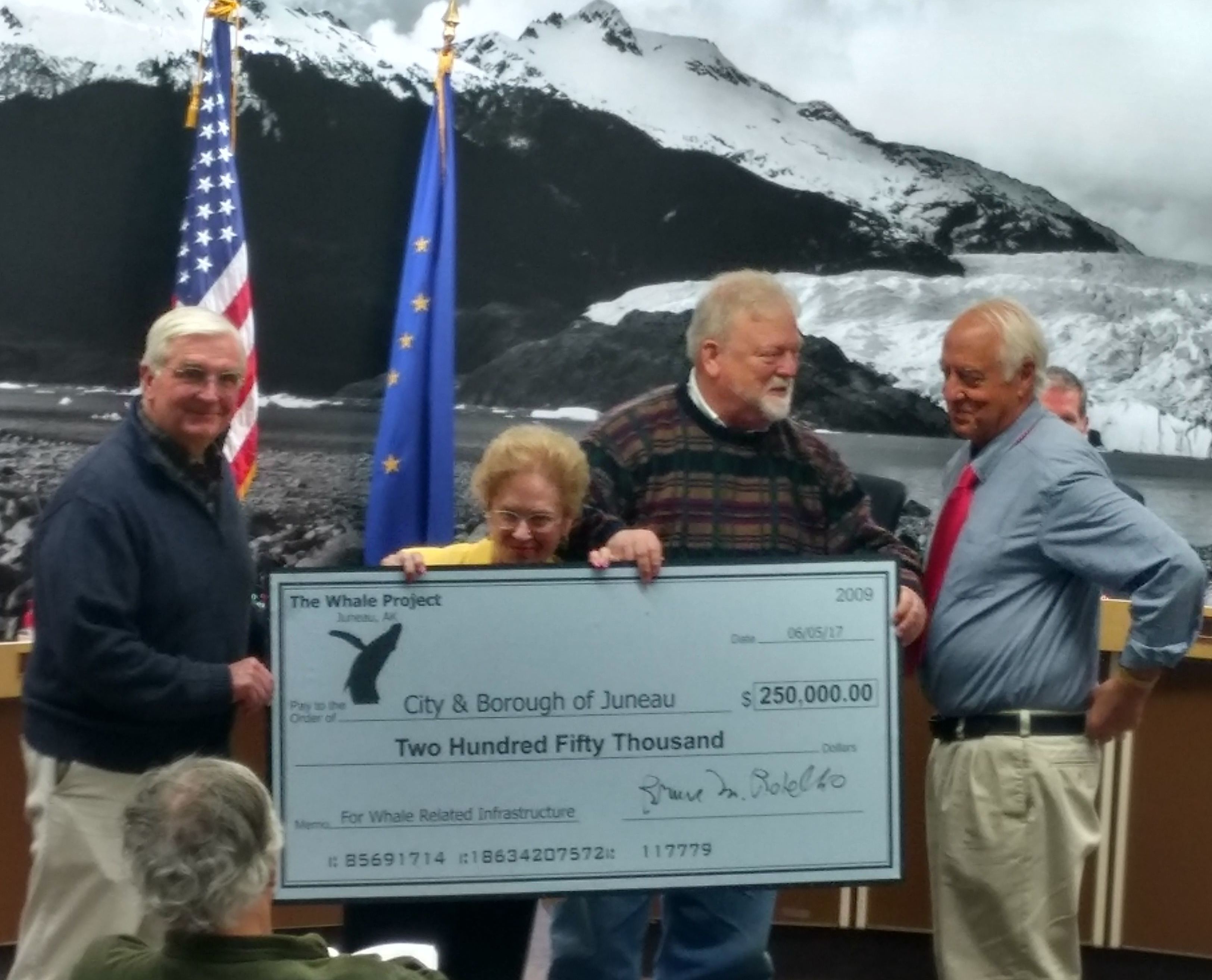 Juneau Assembly receives whale fountain money, OKs Eaglecrest beers, passes $335M budget