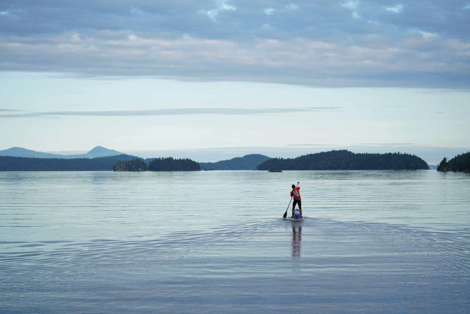 Washington man travels from Puget Sound to Alaska alone on a standup paddleboard - KTOO
