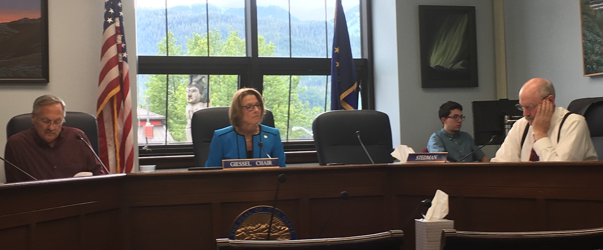 Far apart politically and geographically, lawmakers talk oil and gas taxes
