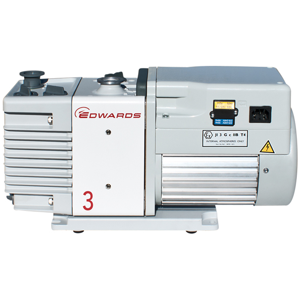 NEW Edwards 3 RV3 Rotary Vane Dual Stage Mechanical Vacuum Pump