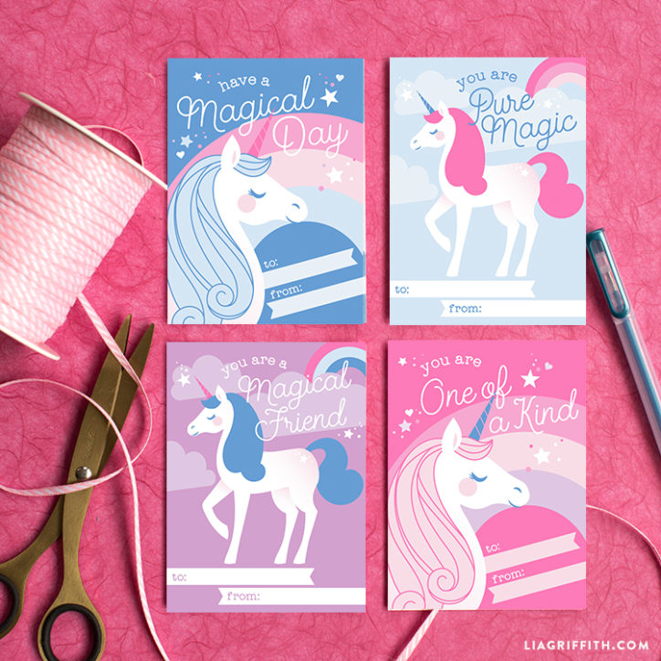 unicorn valentines