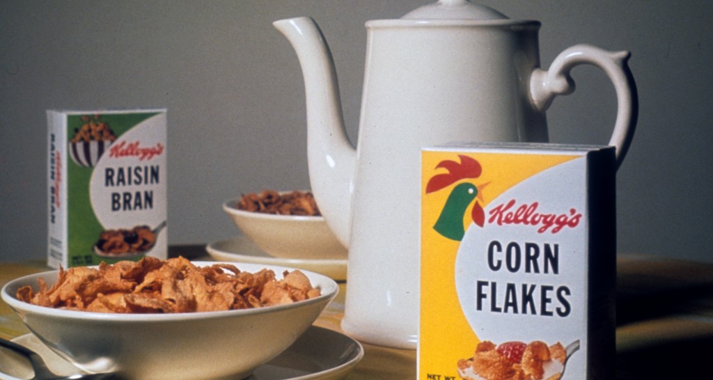 Kelloggs cereal circa 1950's (Ref: Binder 2 00397_s_10ag6ctwzj0395)
