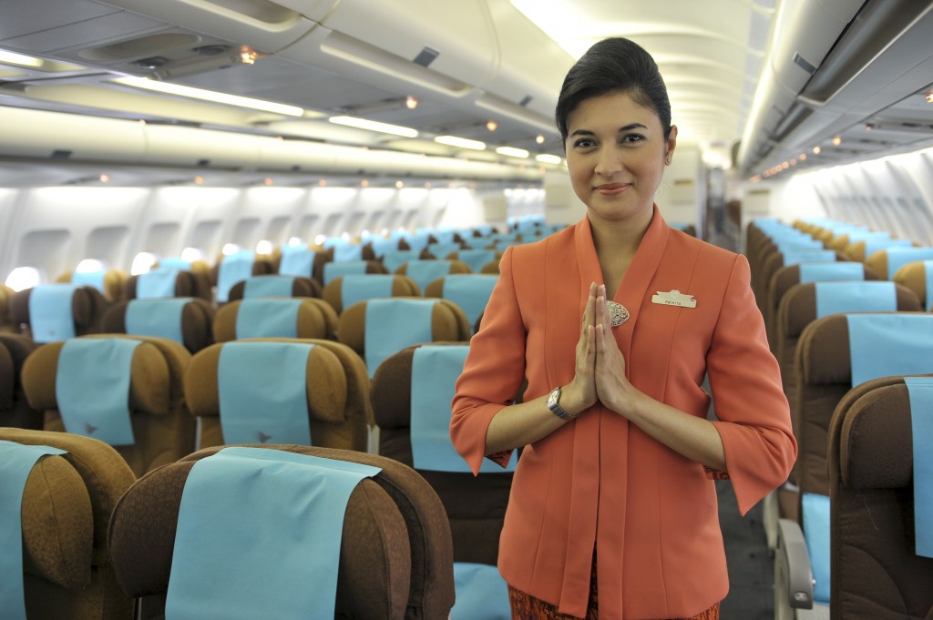 Garuda Indonesia Plane Environment