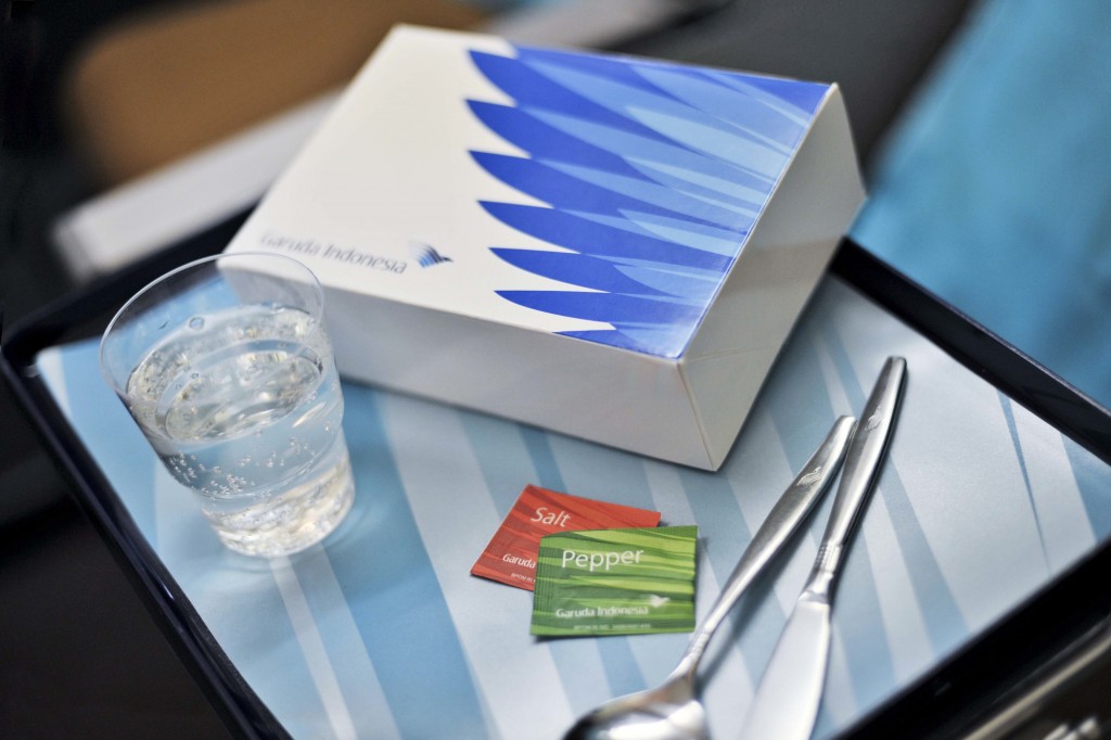 Garuda Indonesia First Class Amenities