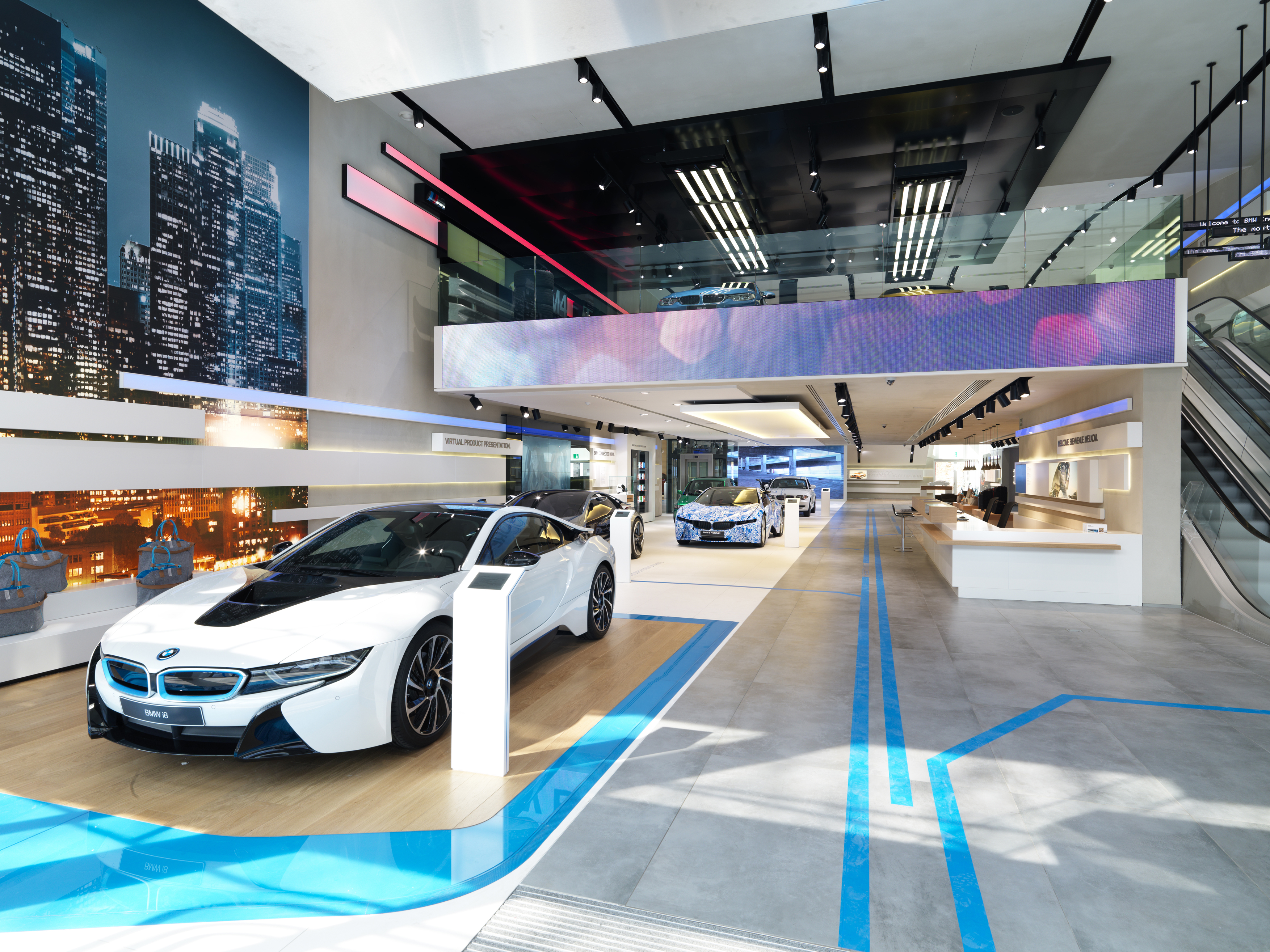Serviceplan Benelux: BMW Brand Store Brussels Internal Environment