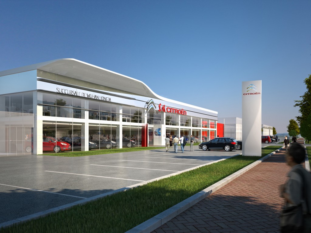 Citroën Store and Showroom from Outside
