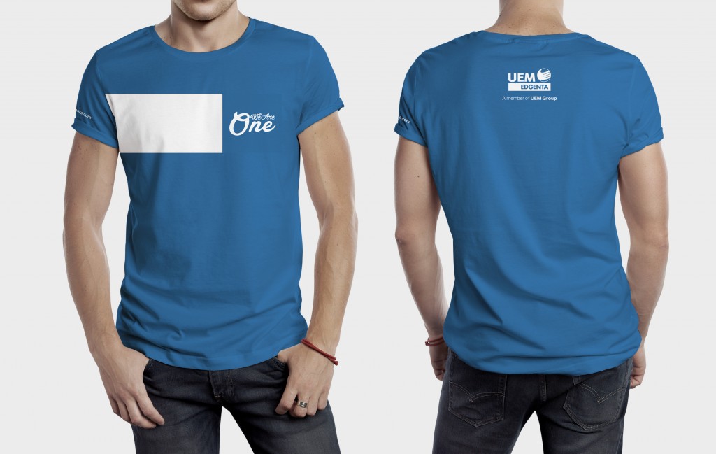 UEM Edgenta Staff Shirts at Launch