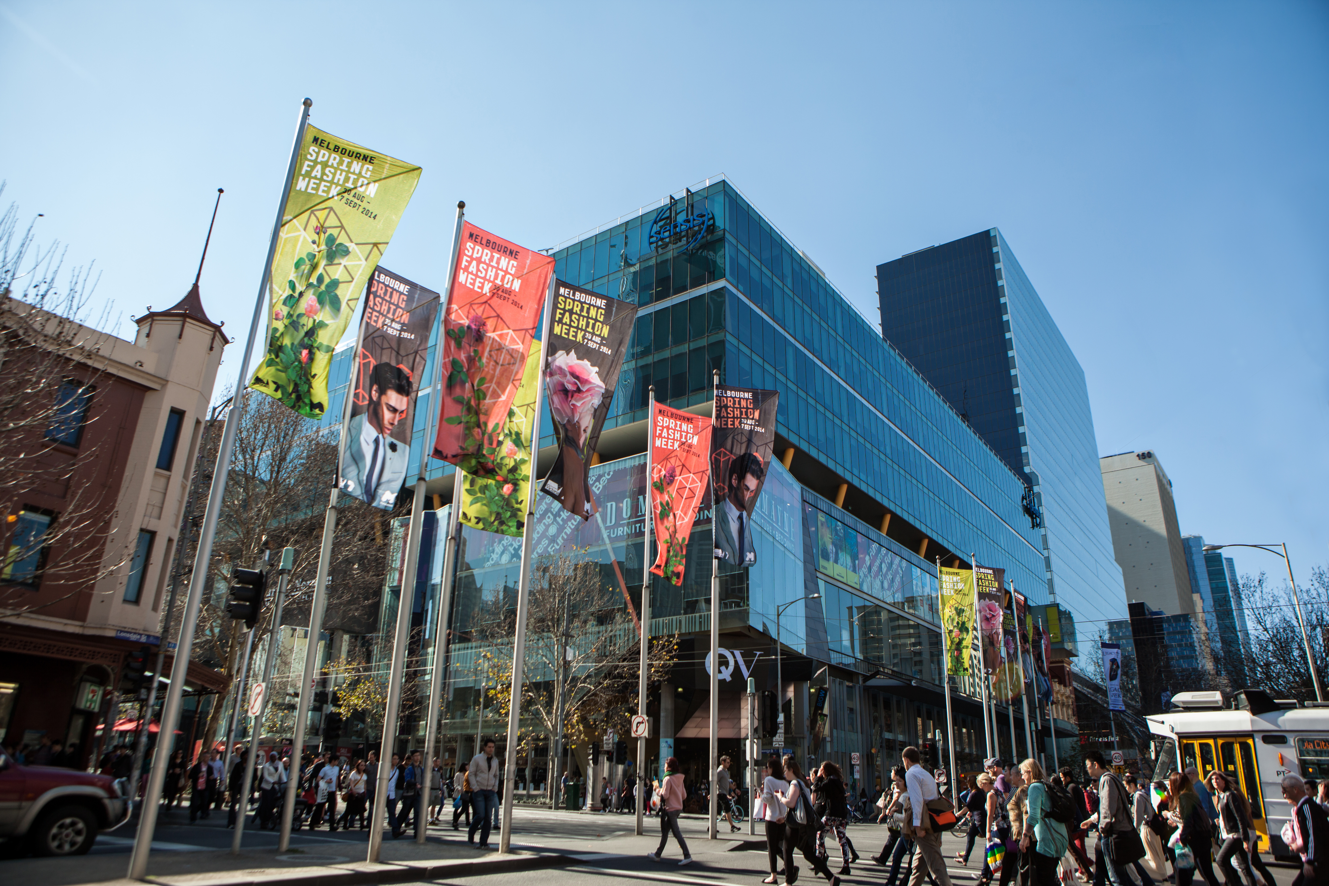 Melbourne Spring Fashion Week identity