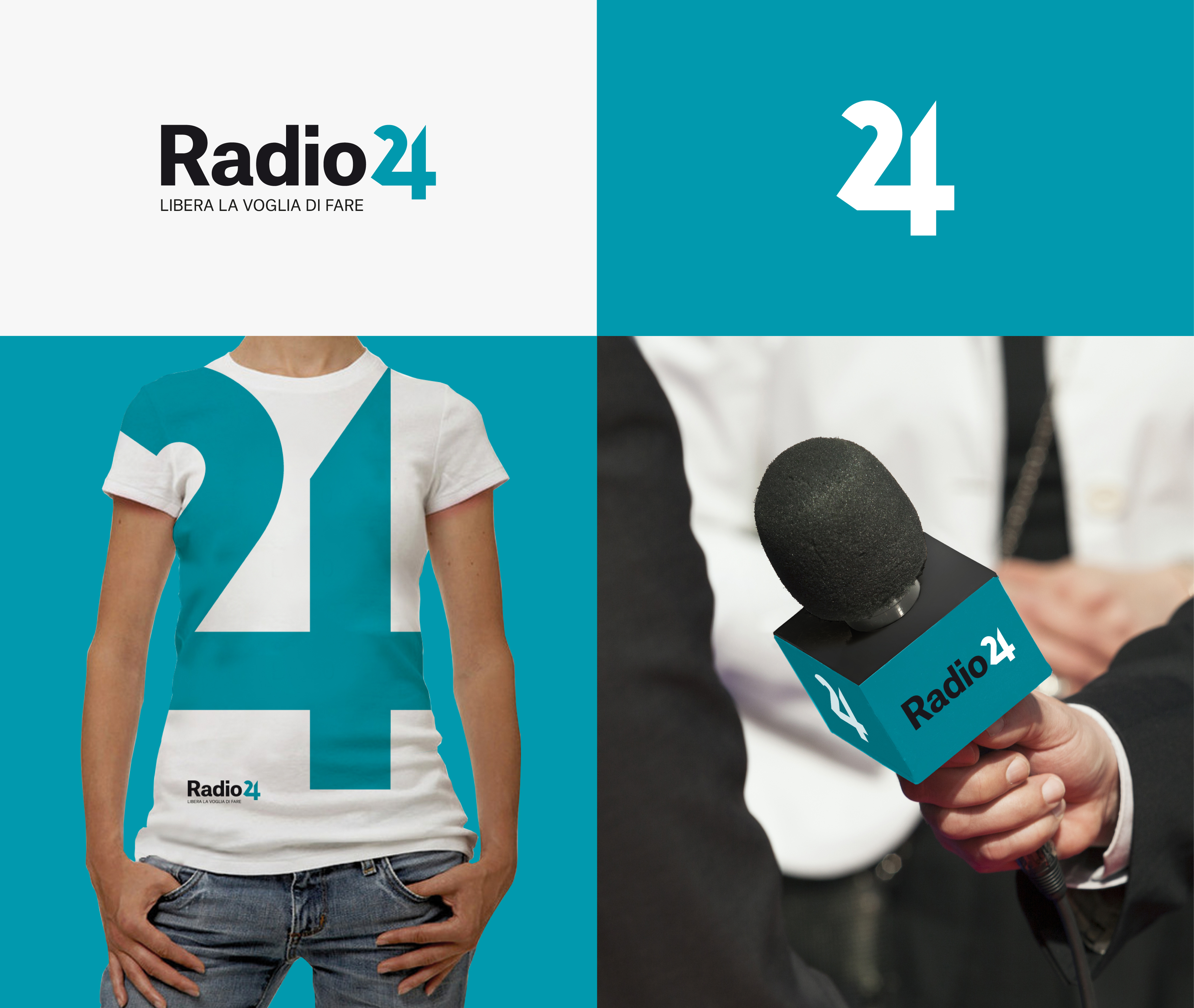 Radio 24 identity Milan