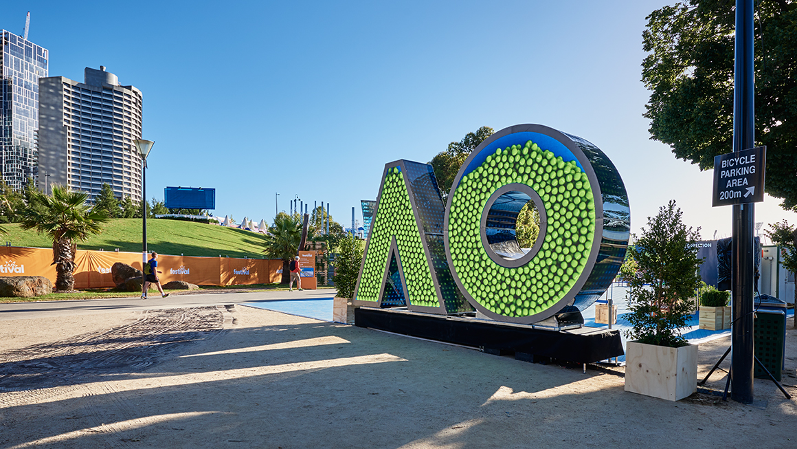 Australian Open installation