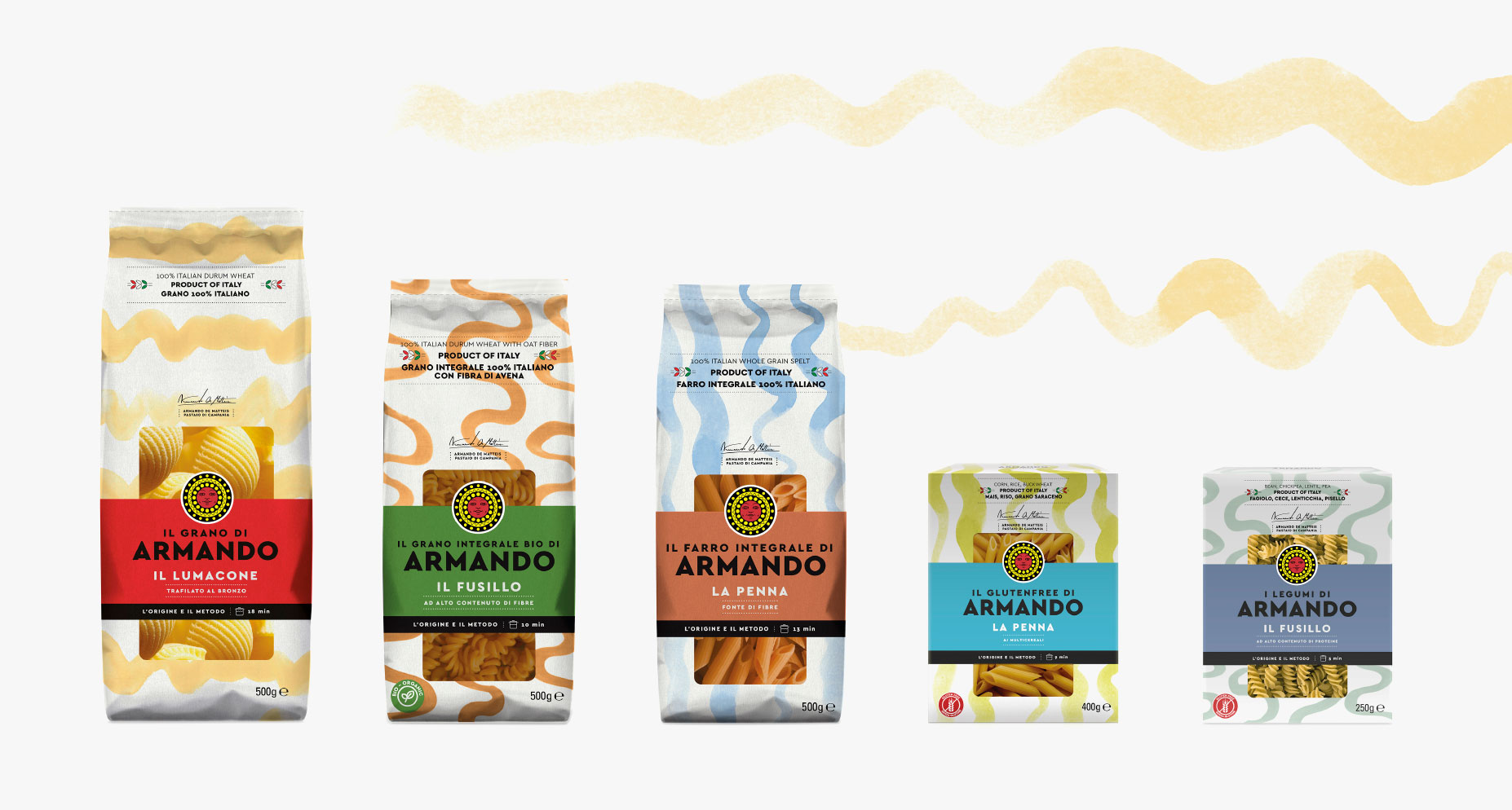 Pasta Armando packaging