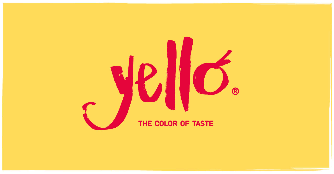 yello identity and tagline