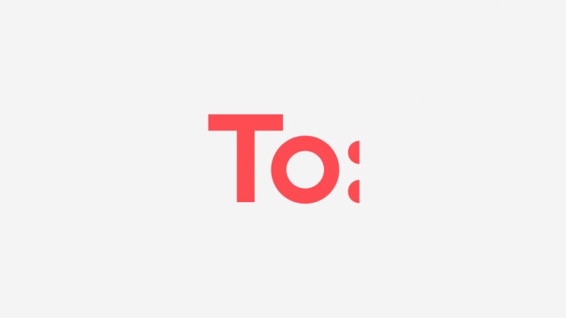 The To: identity, created by Landor, won three D&AD pencils in 2017