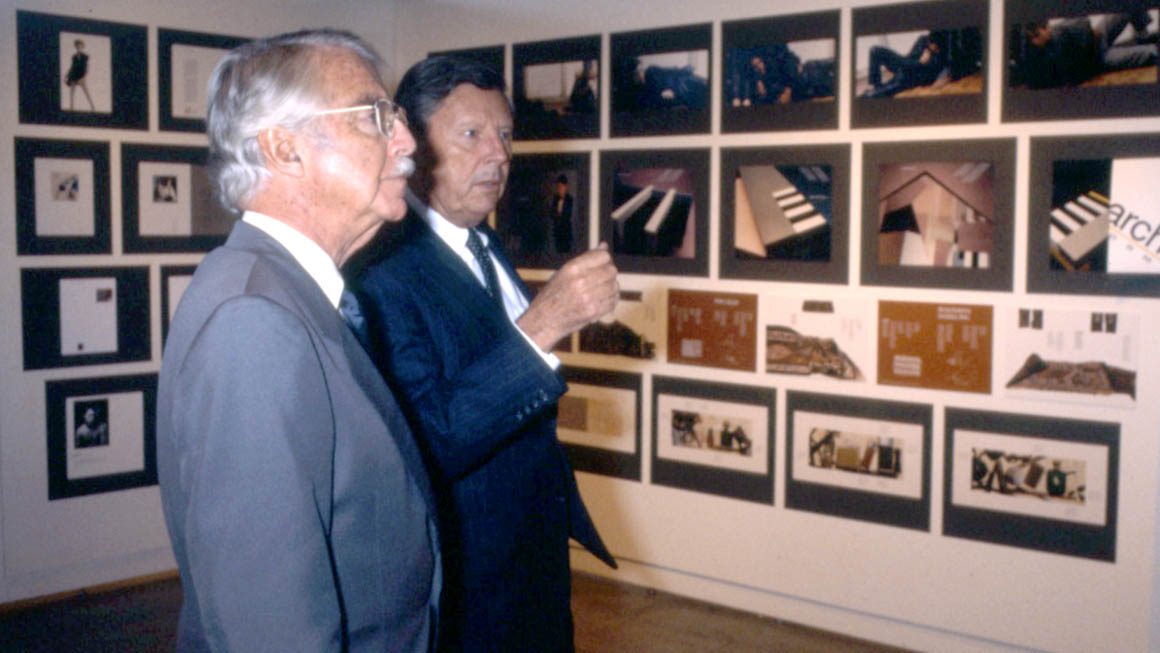 Inside the studio with Walter Landor: Walter Landor and Donald Kubly
